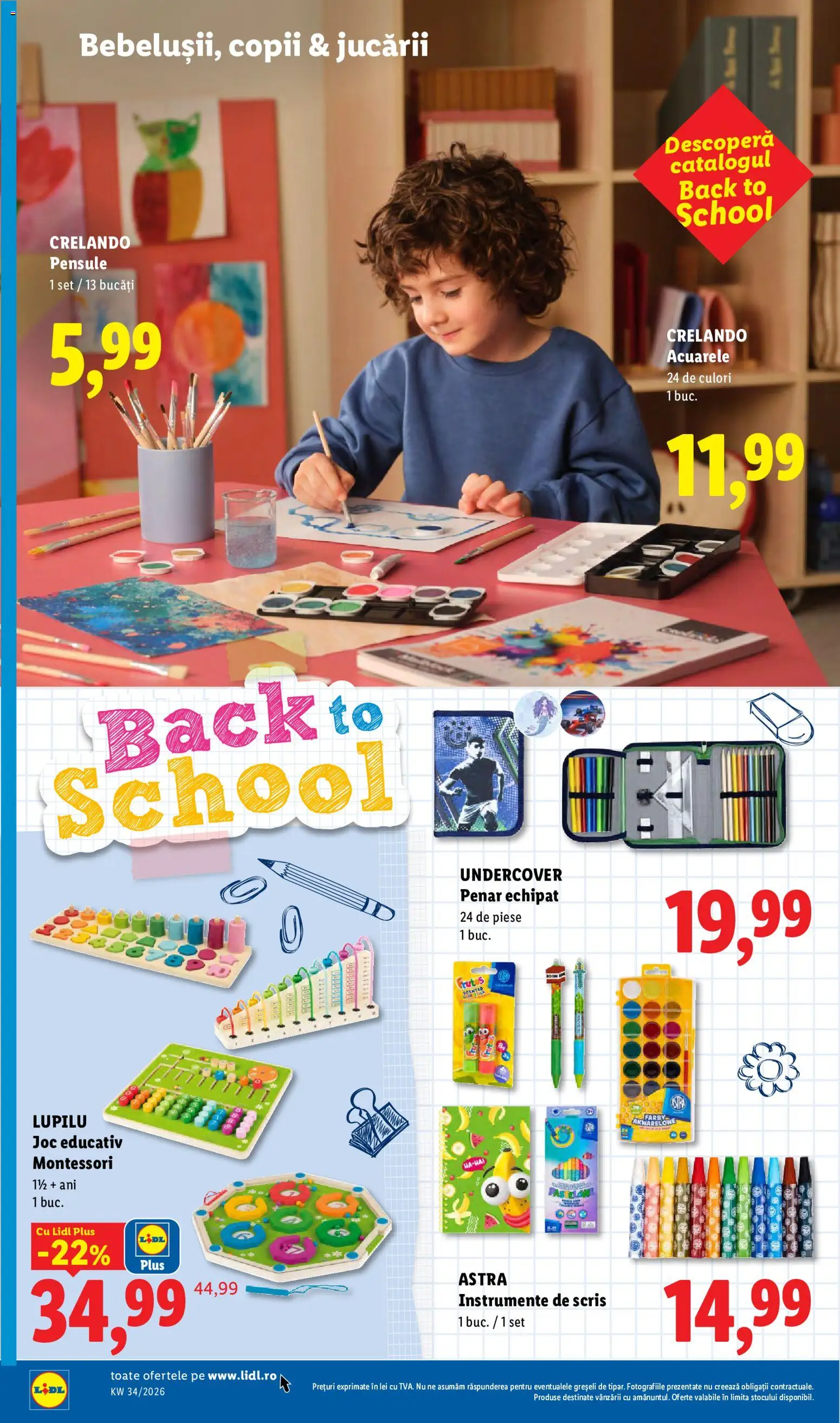 Catalog LIDL 17 - 22 August 2026 | Pagina 54 | Produse: Joc, Plus