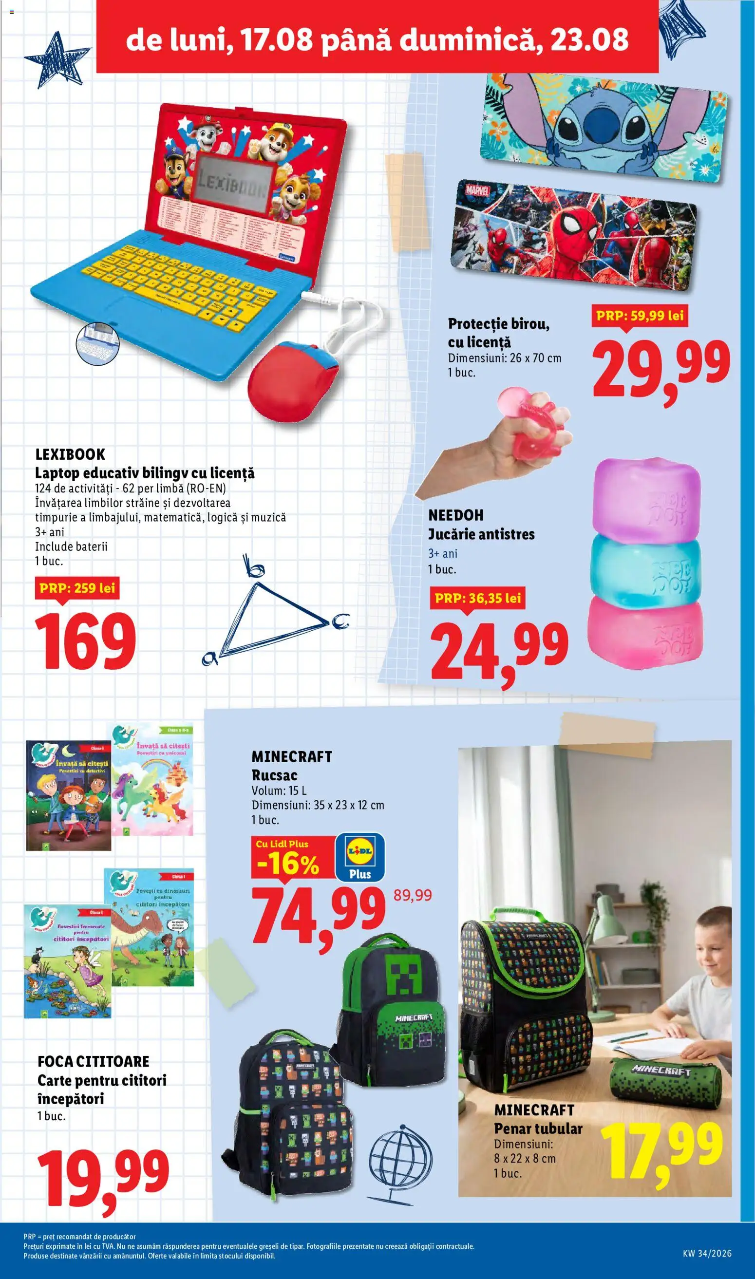 Catalog LIDL 17 - 22 August 2026 | Pagina 55 | Produse: Baterii, Sport, Plus, Rucsac