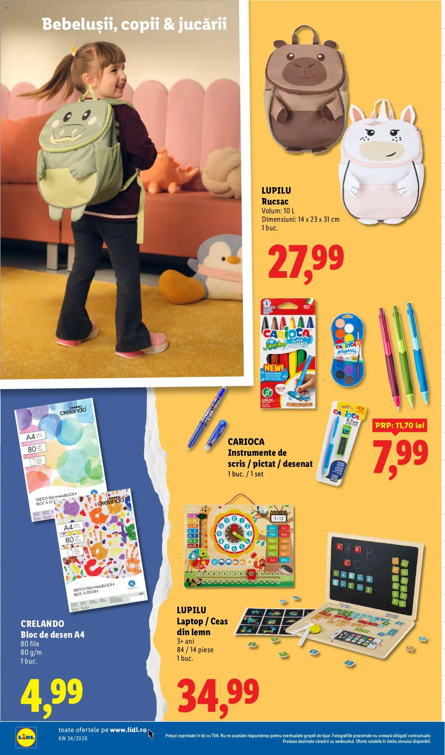 Catalog LIDL 17 - 22 August 2026 | Pagina 58 | Produse: Laptop, Ceas, Sport, Tip