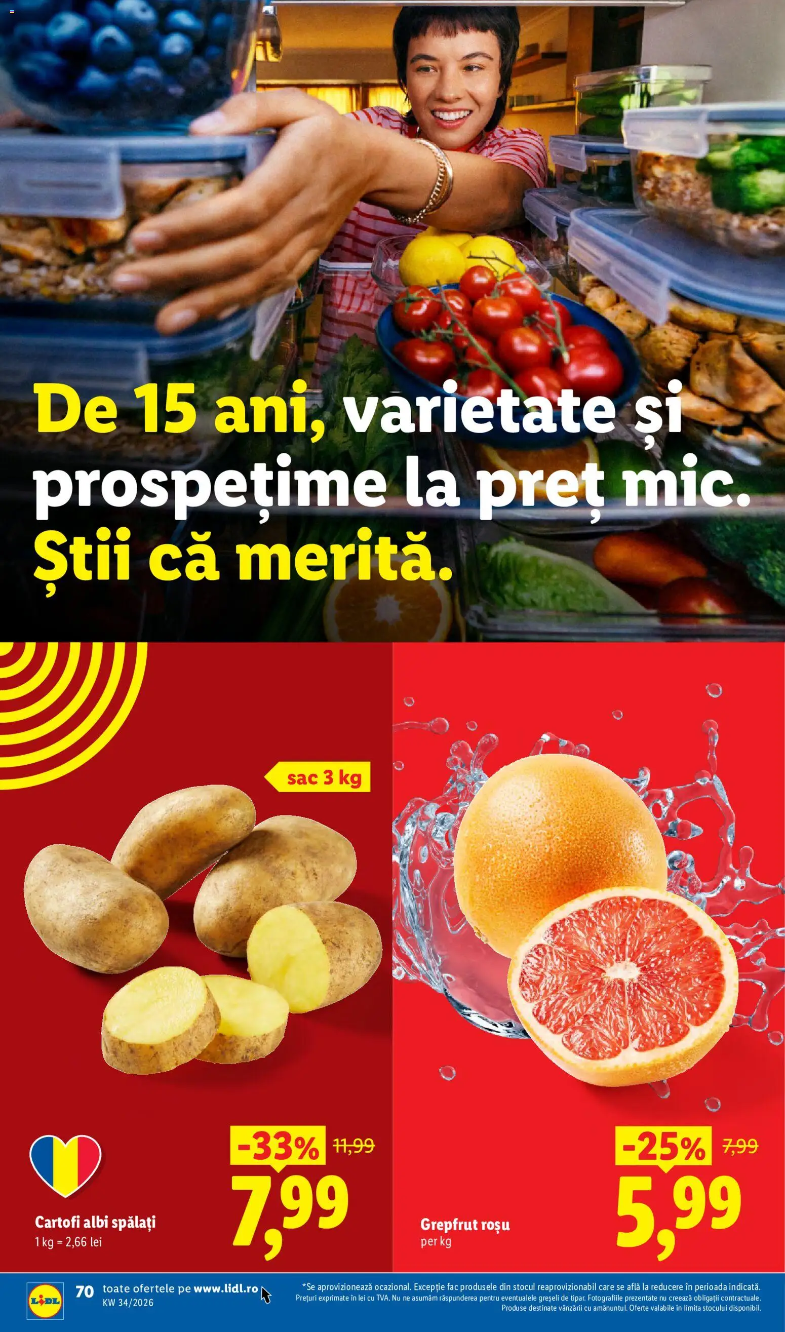 Catalog LIDL 17 - 22 August 2026 | Pagina 70 | Produse: Grapefruit, Sac, Grepfrut, Cartofi