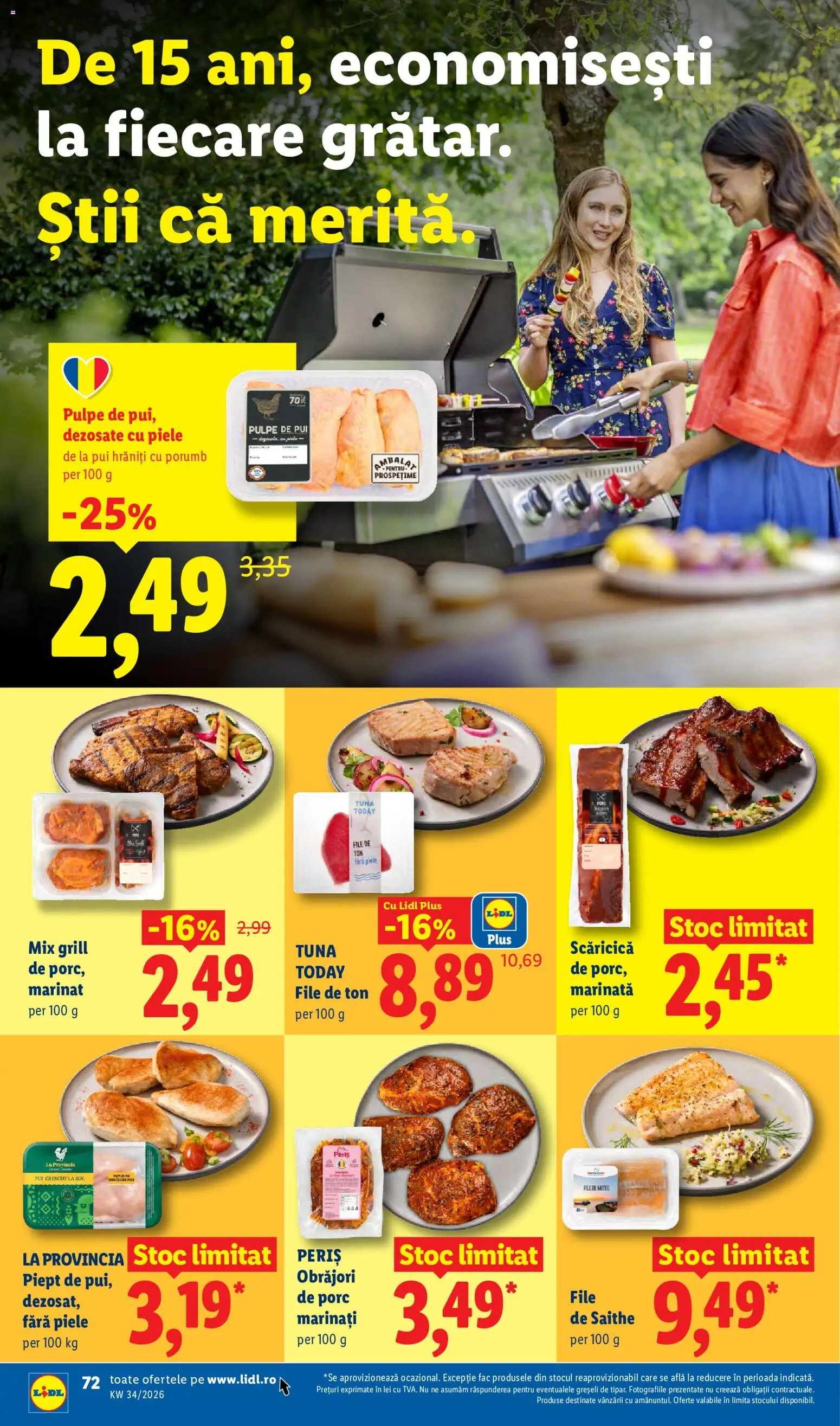 Catalog LIDL 17 - 22 August 2026 | Pagina 72 | Produse: Grill, Pui, Porumb, Plus