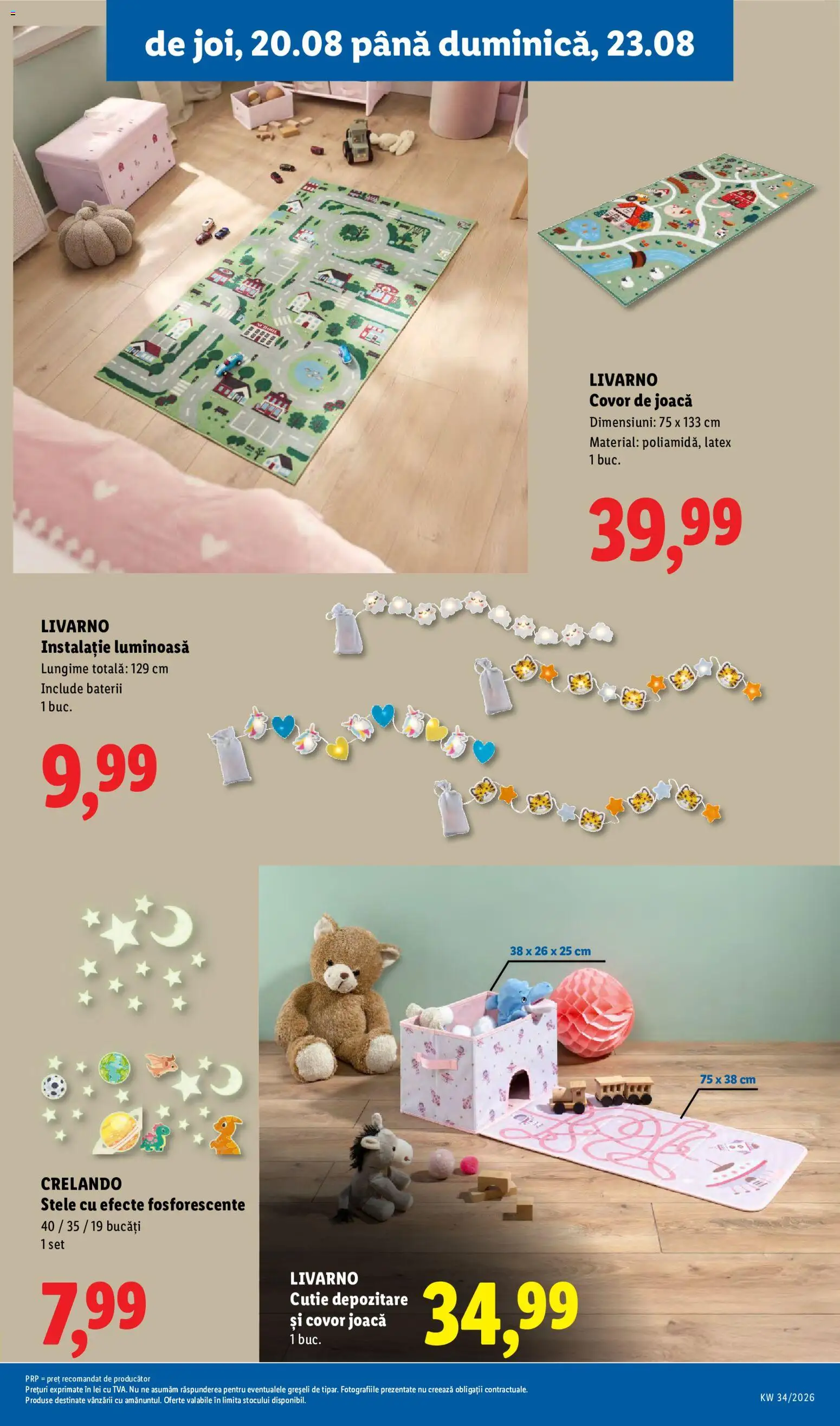 Catalog LIDL 17 - 22 August 2026 | Pagina 85 | Produse: Cutie, Covor, Baterii, Depozitare