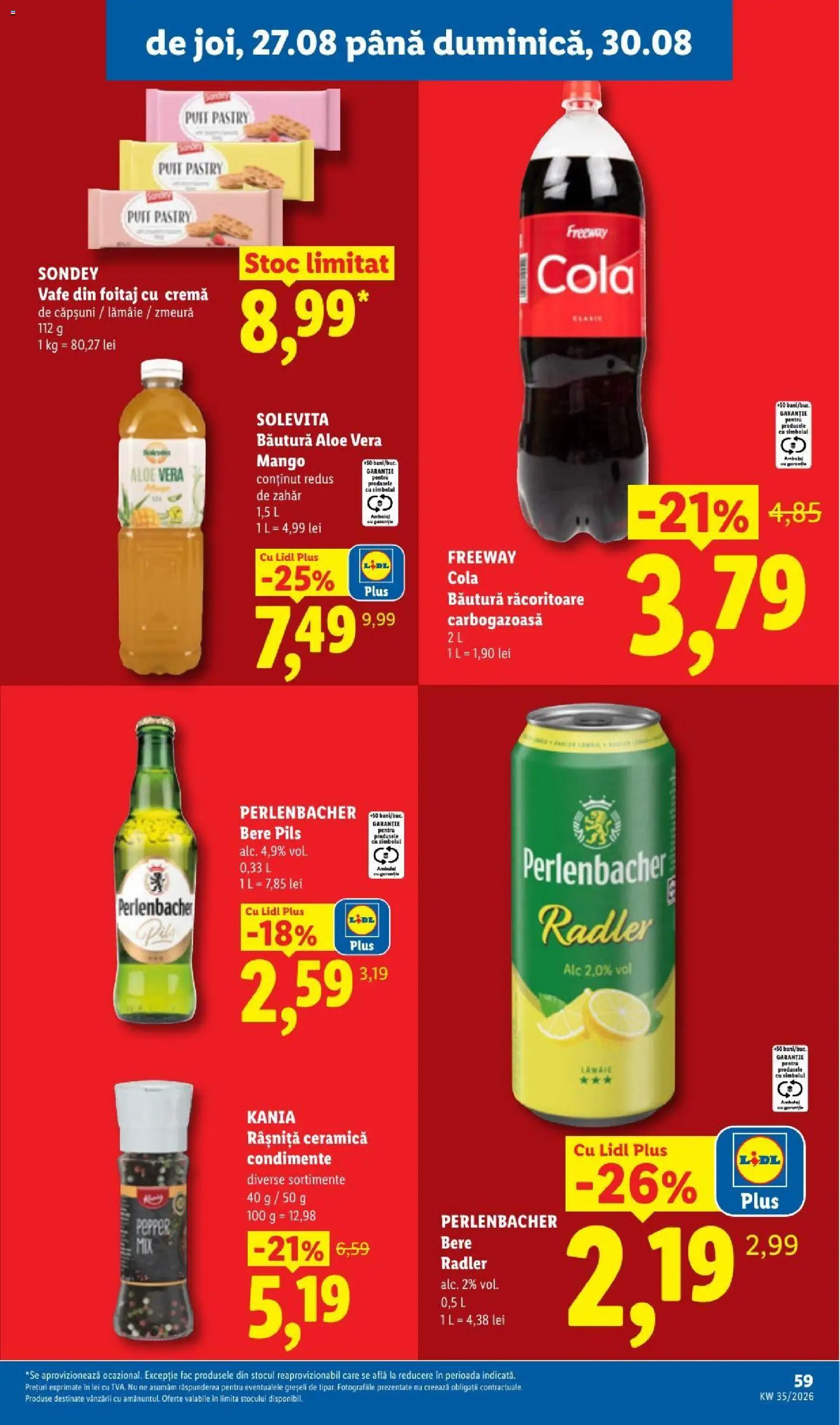 Catalog LIDL 24 - 29 August 2026 | Pagina 59 | Produse: Zmeură, Aloe vera, Sondey, Condimente