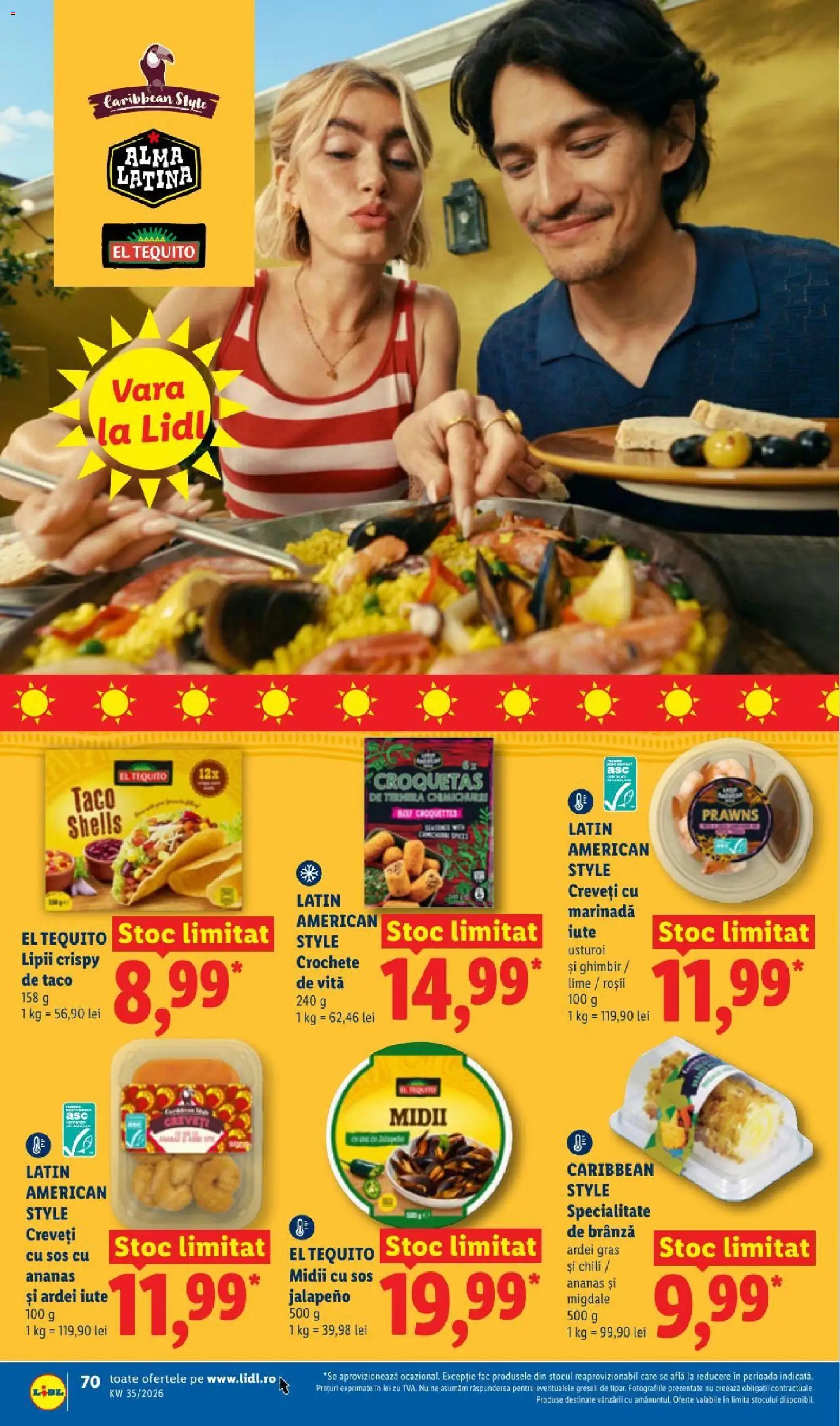 Catalog LIDL 24 - 29 August 2026 | Pagina 70 | Produse: Ardei, Marinadă, Ananas, Sos