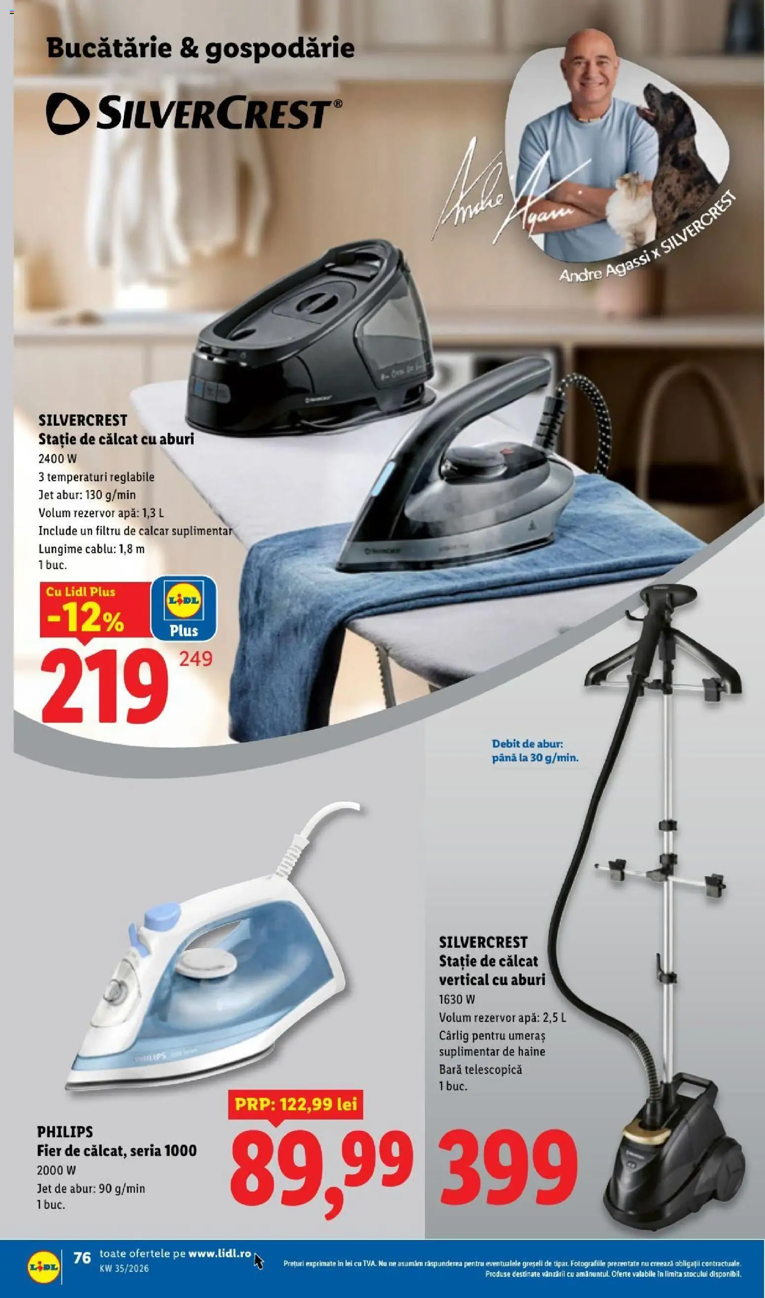 Catalog LIDL 24 - 29 August 2026 | Pagina 76 | Produse: Philips, Fier, Cablu, Plus