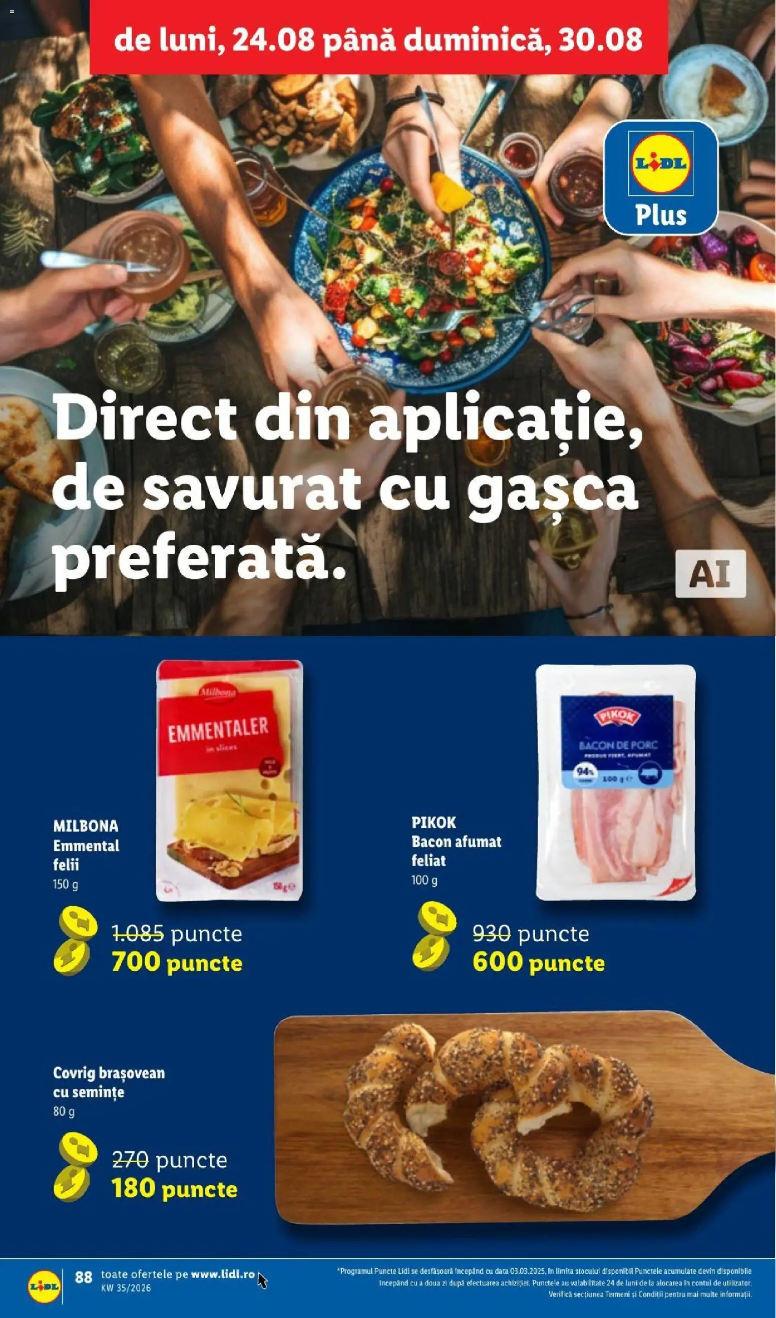 Catalog LIDL 24 - 29 August 2026 | Pagina 88 | Produse: Pikok, Bacon, Semințe, Plus