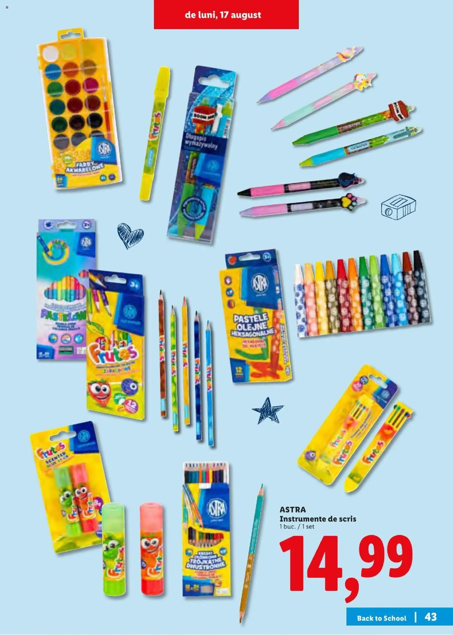Catalog LIDL 10 - 29 August 2026 | Pagina 43 | Produse: Art