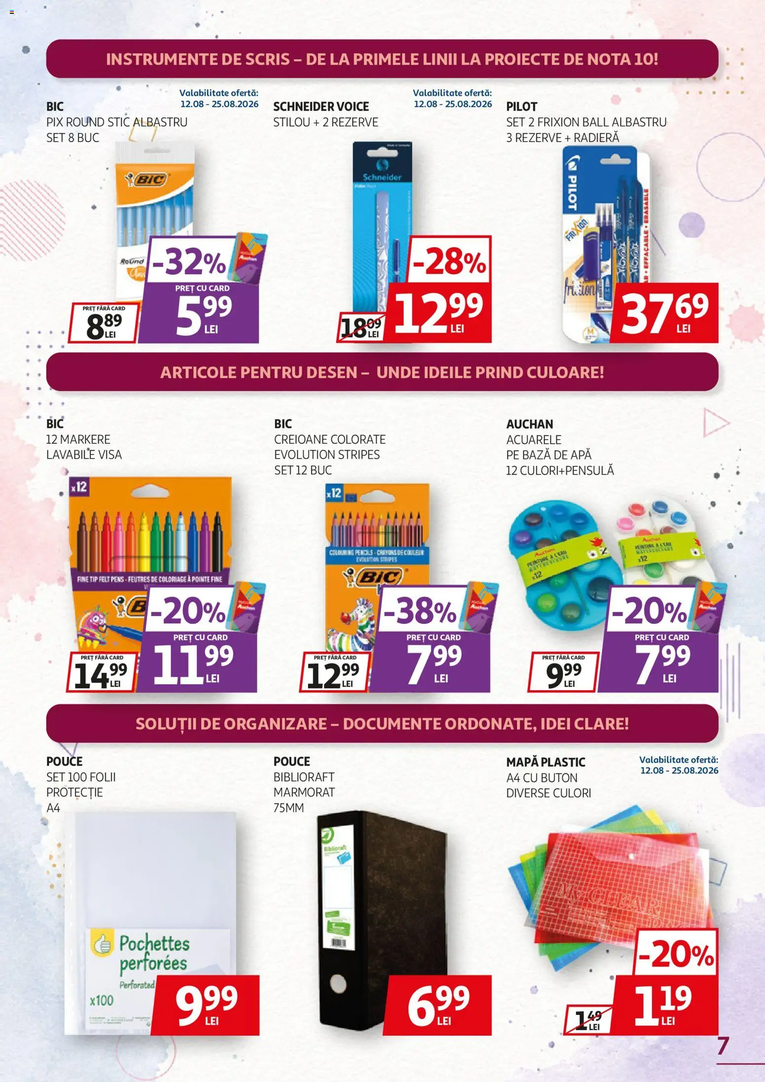 Catalog Auchan 17 August - 14 Septembrie 2026 | Pagina 7 | Produse: Tip, Apă