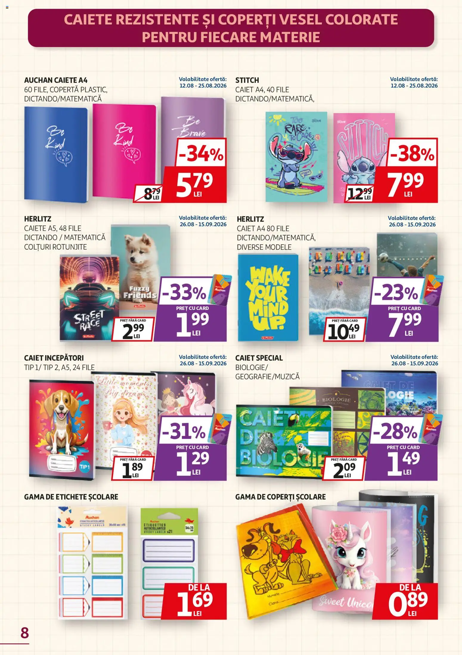 Catalog Auchan 17 August - 14 Septembrie 2026 | Pagina 8 | Produse: Tip
