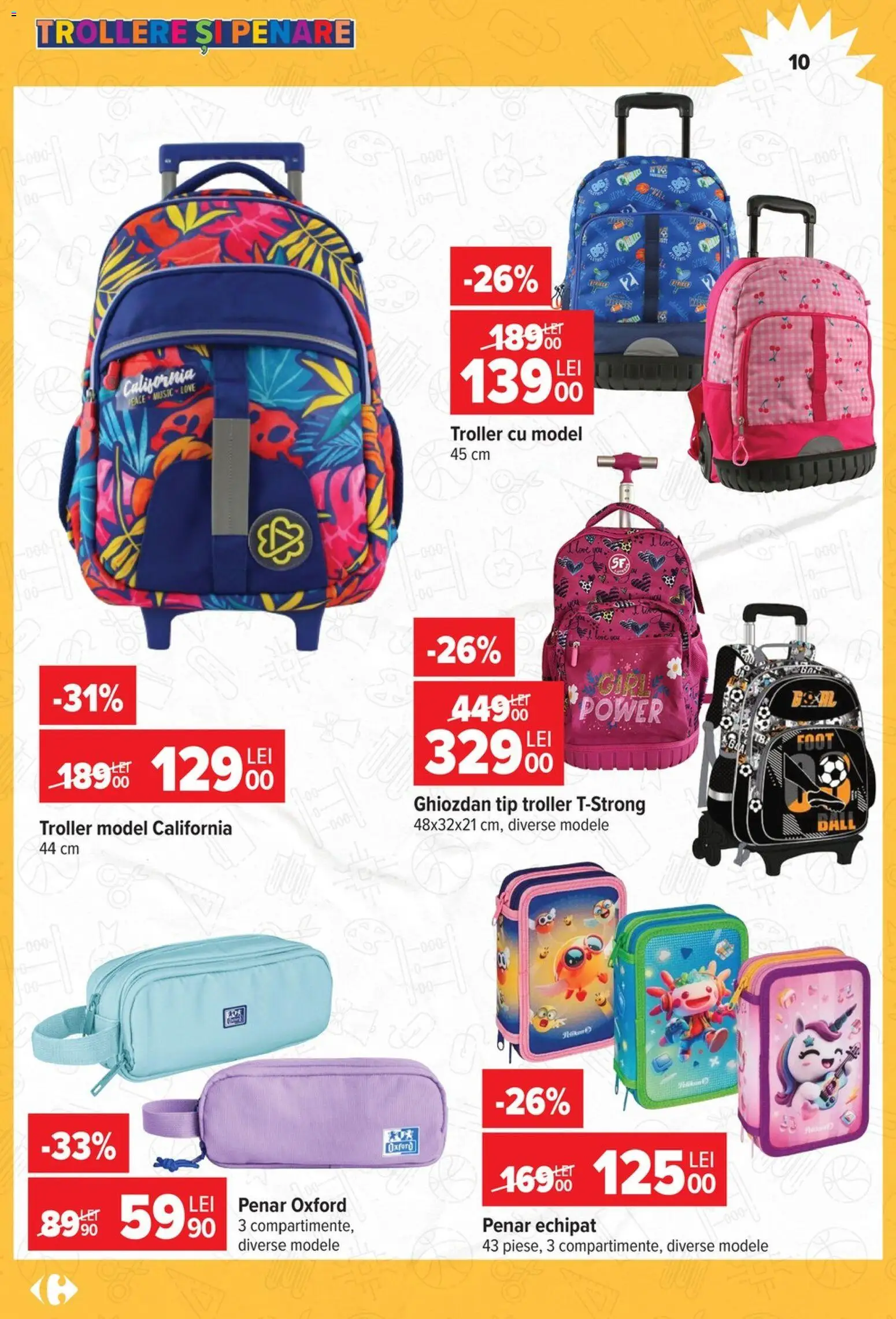 Catalog Carrefour 12 August - 14 Septembrie 2026 | Pagina 10 | Produse: Tip, Power, Ghiozdan
