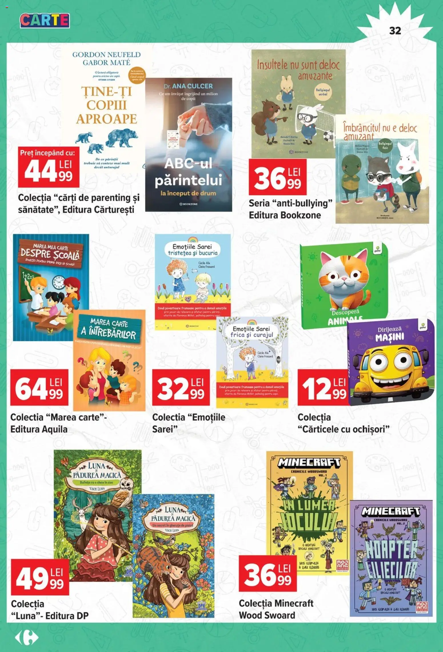 Catalog Carrefour 12 August - 14 Septembrie 2026 | Pagina 32 | Produse: Cheie, Cărți