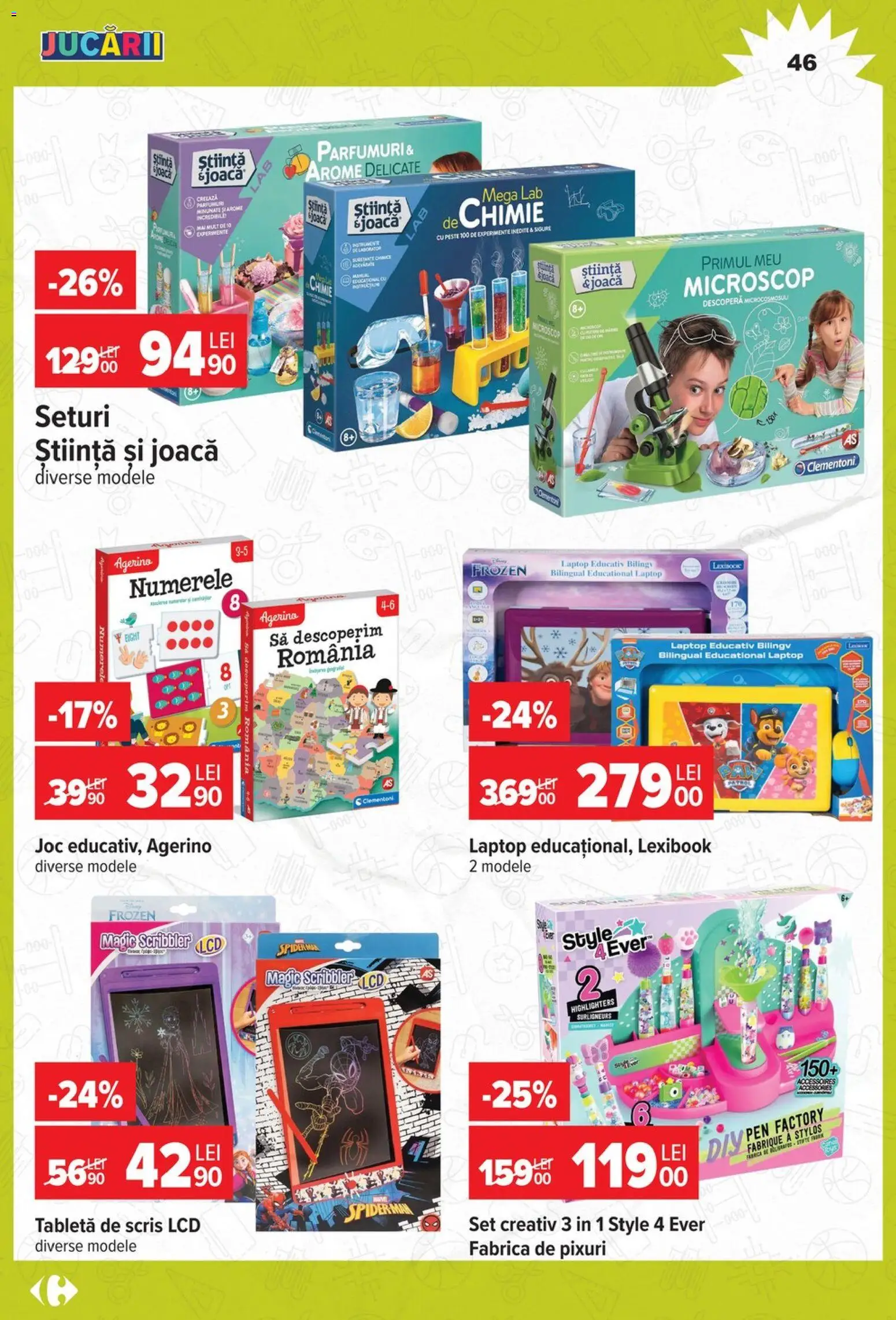 Catalog Carrefour 12 August - 14 Septembrie 2026 | Pagina 46 | Produse: Style, Laptop, Joc, Magic