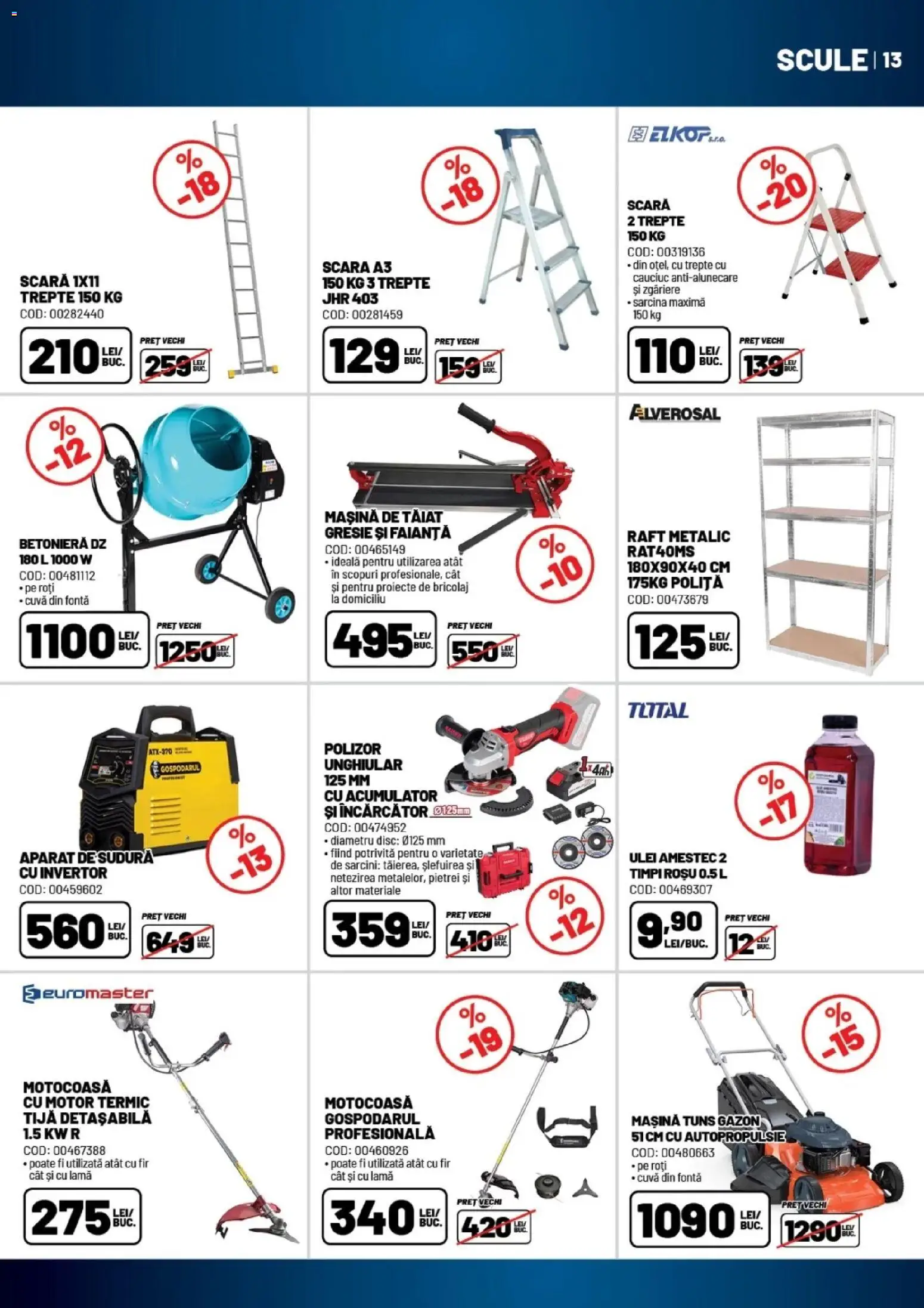 Catalog Ambient 18 August - 29 Septembrie 2026 | Pagina 13 | Produse: Polizor, Faianță, Scară, Amestec