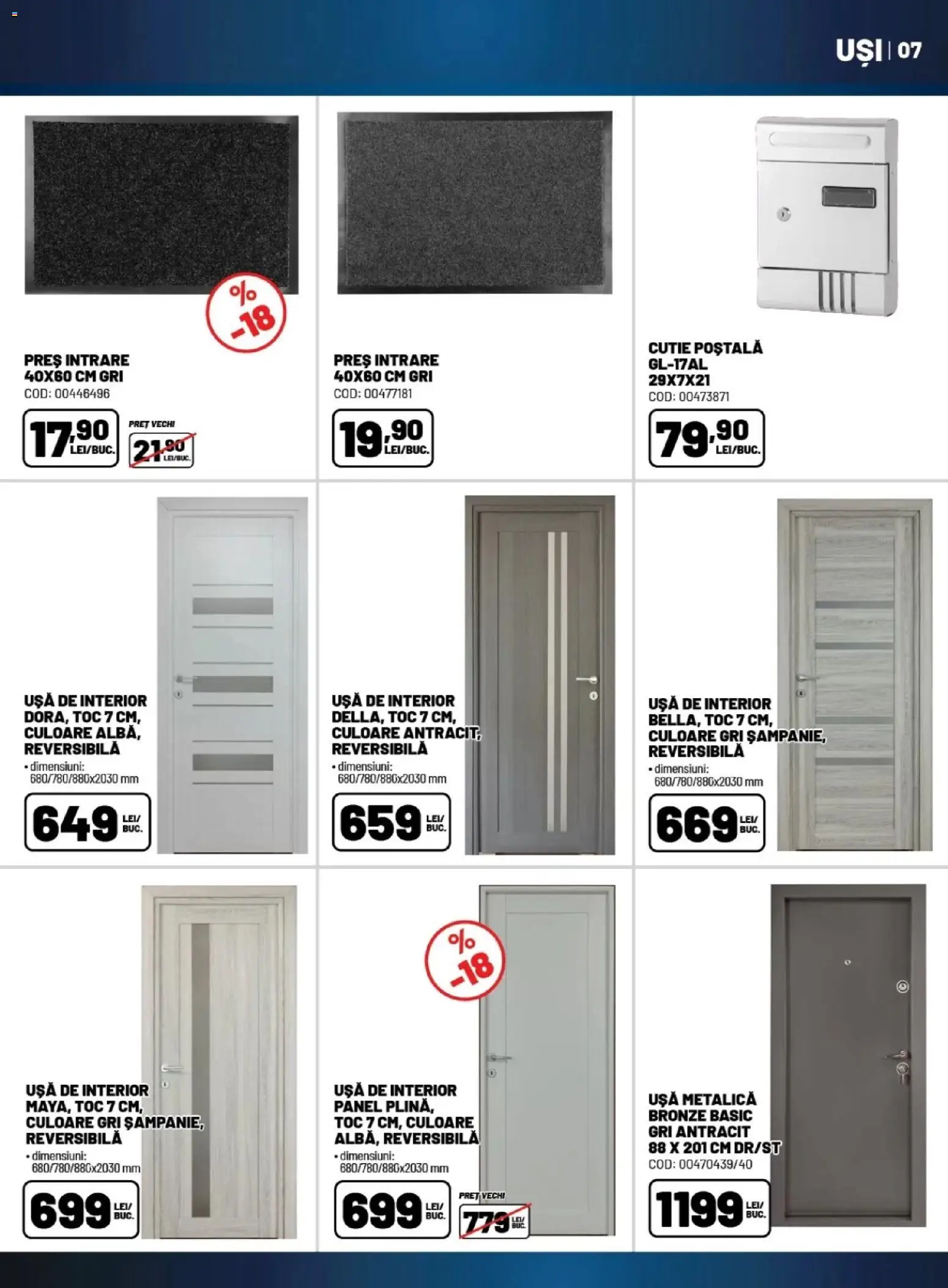 Catalog Ambient 18 August - 29 Septembrie 2026 | Pagina 7 | Produse: Cutie, Ușă