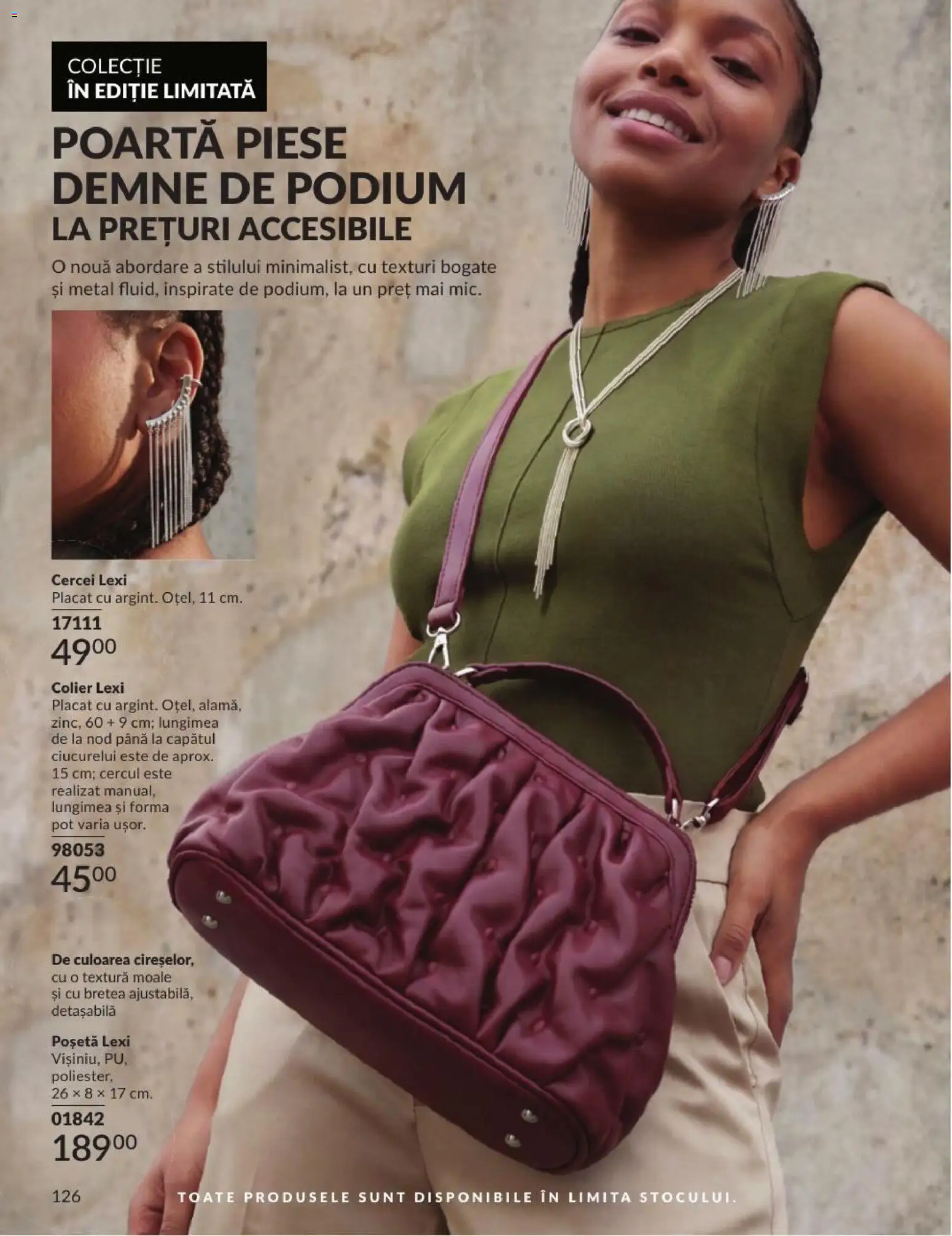 Catalog Avon 1 - 30 August 2026 | Pagina 126 | Produse: Cercei, Colier