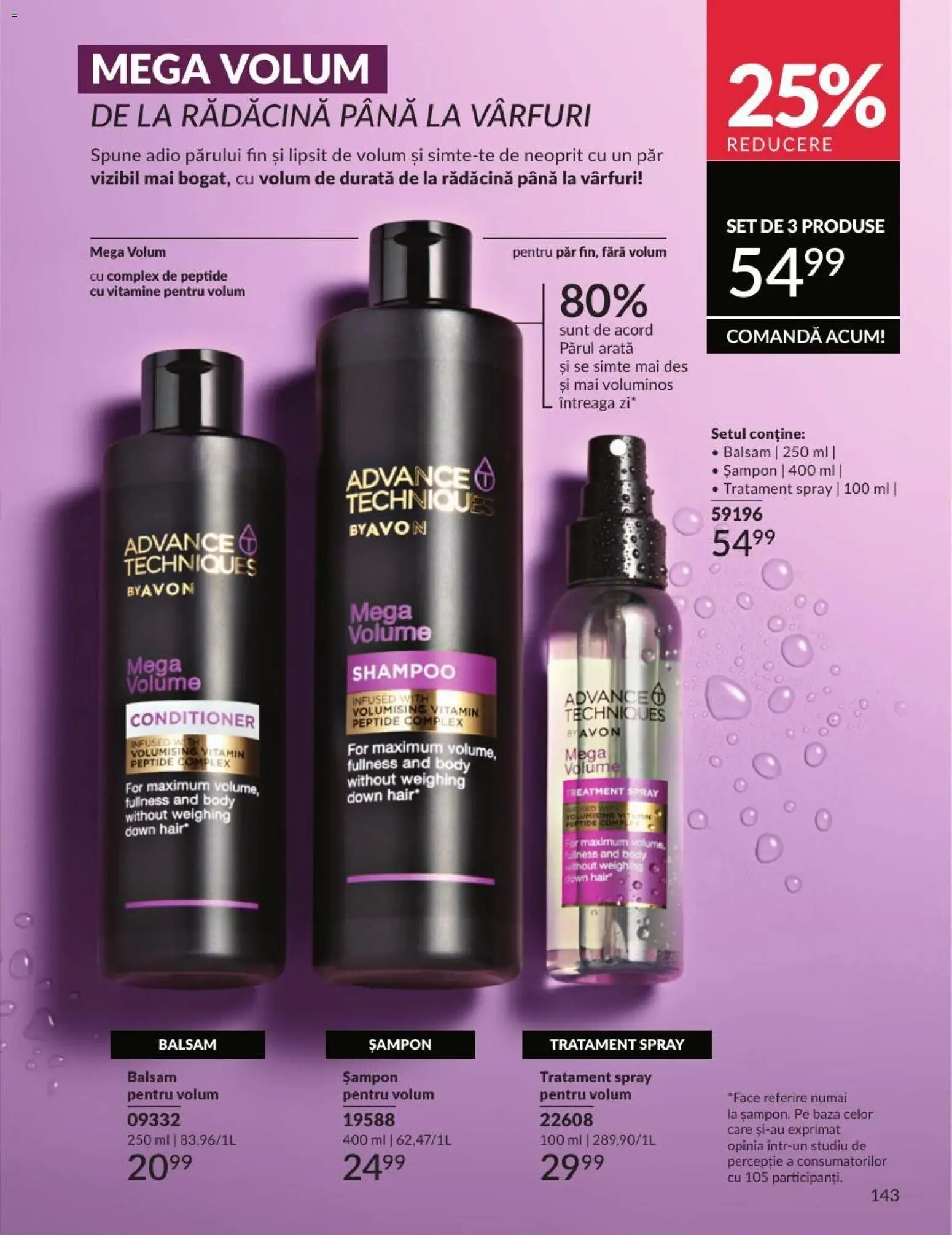 Catalog Avon 1 - 30 August 2026 | Pagina 143 | Produse: Body, Șampon, Balsam