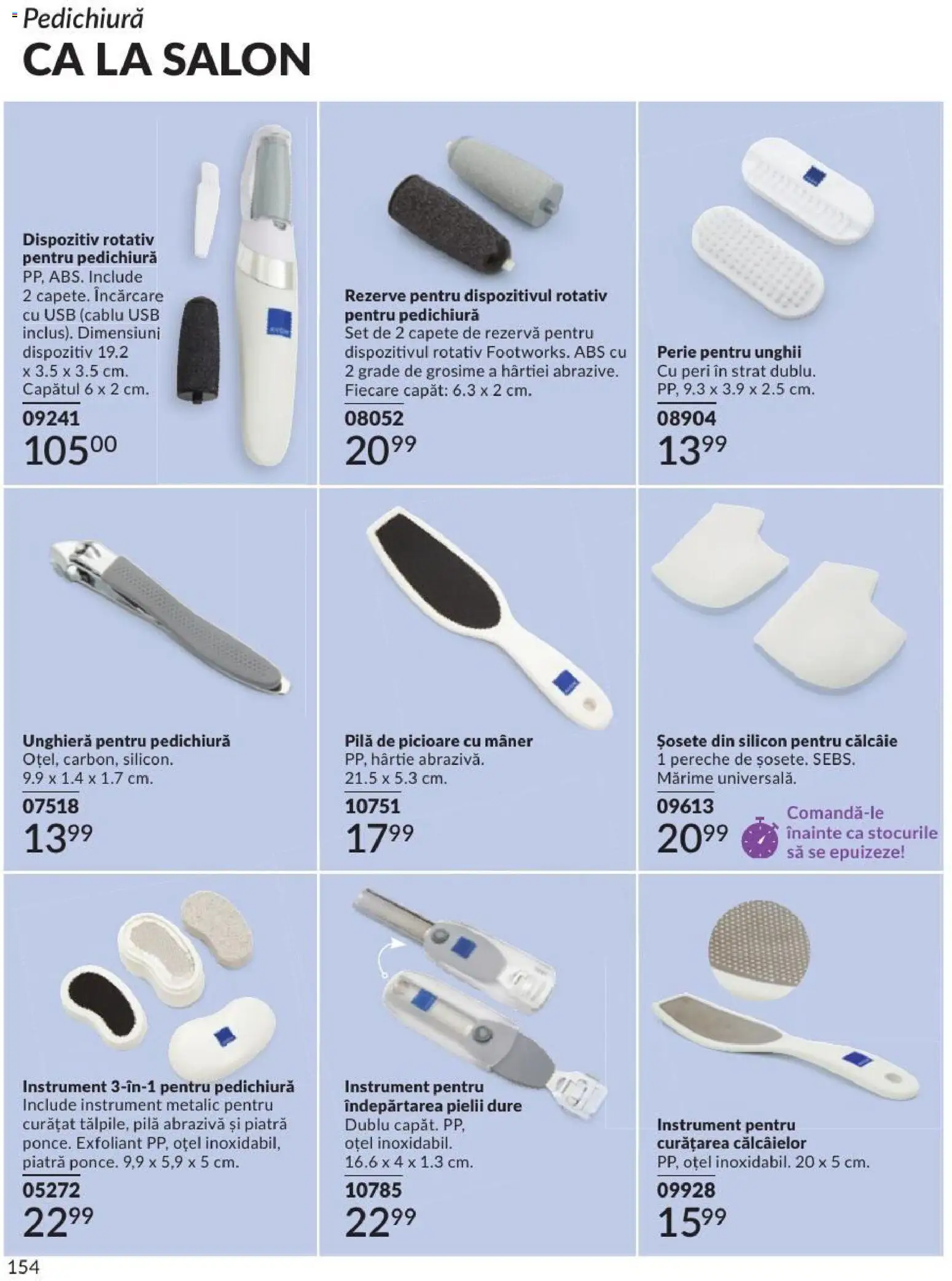 Catalog Avon 1 - 30 August 2026 | Pagina 154 | Produse: Cablu USB, Exfoliant, Cablu, Șosete
