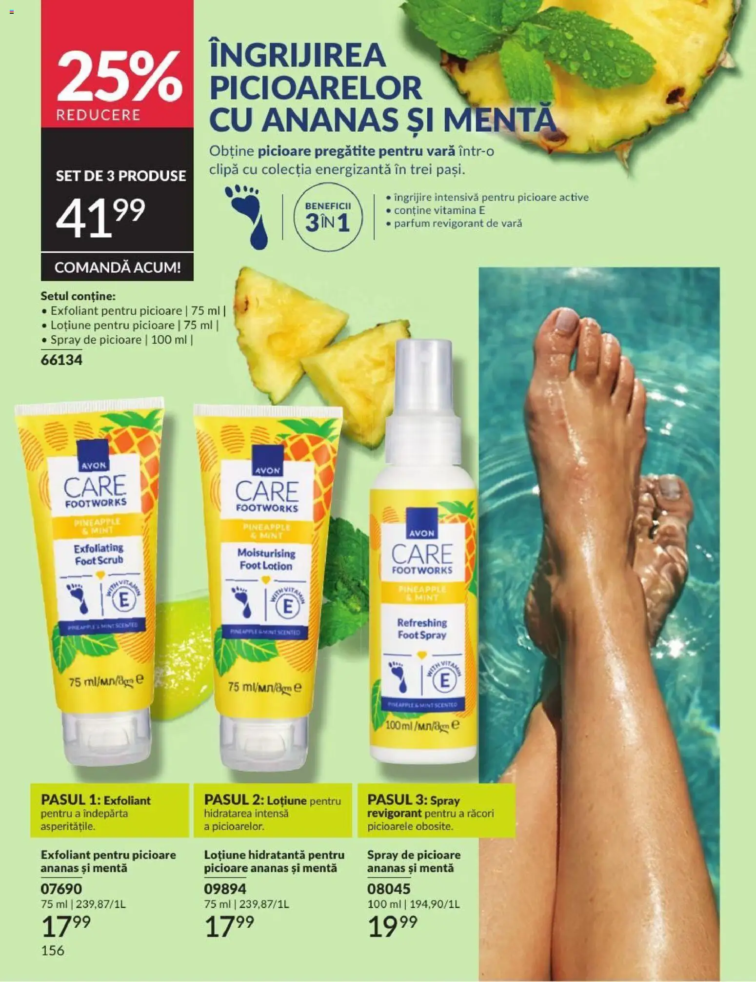 Catalog Avon 1 - 30 August 2026 | Pagina 156 | Produse: Exfoliant, Menta, Scrub, Parfum