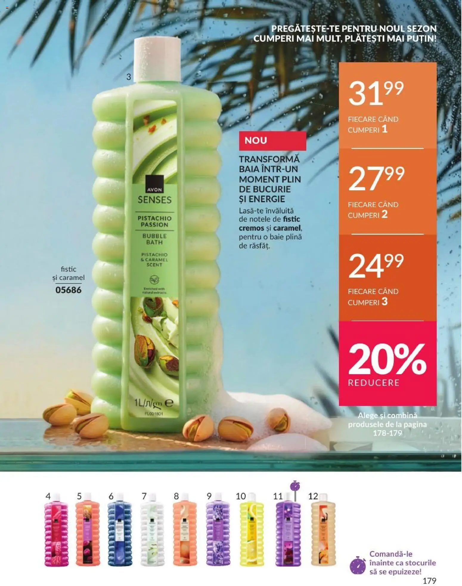 Catalog Avon 1 - 30 August 2026 | Pagina 179 | Produse: Fistic