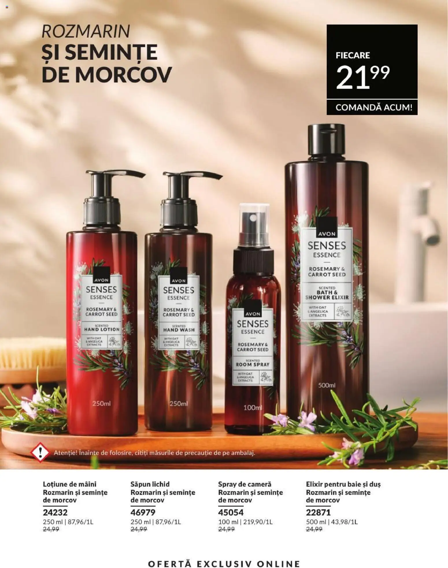 Catalog Avon 1 - 30 August 2026 | Pagina 196 | Produse: Morcov, Duș, Săpun, Săpun lichid