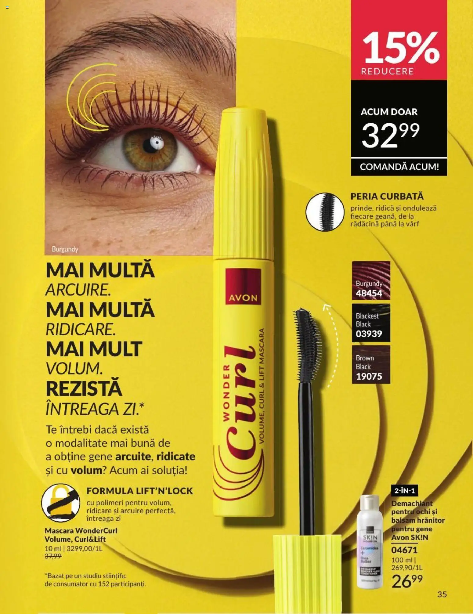 Catalog Avon 1 - 30 August 2026 | Pagina 35 | Produse: Ochi, Demachiant, Mascara, Black