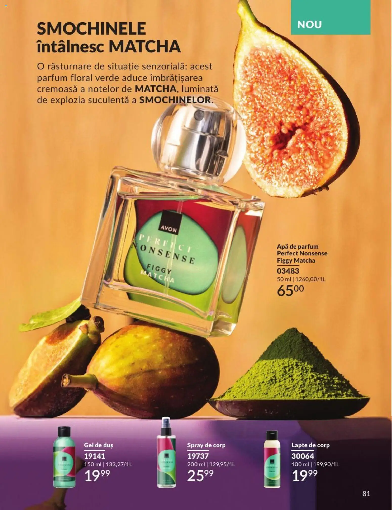 Catalog Avon 1 - 30 August 2026 | Pagina 81 | Produse: Duș, Parfum, Gel de duș, Apă