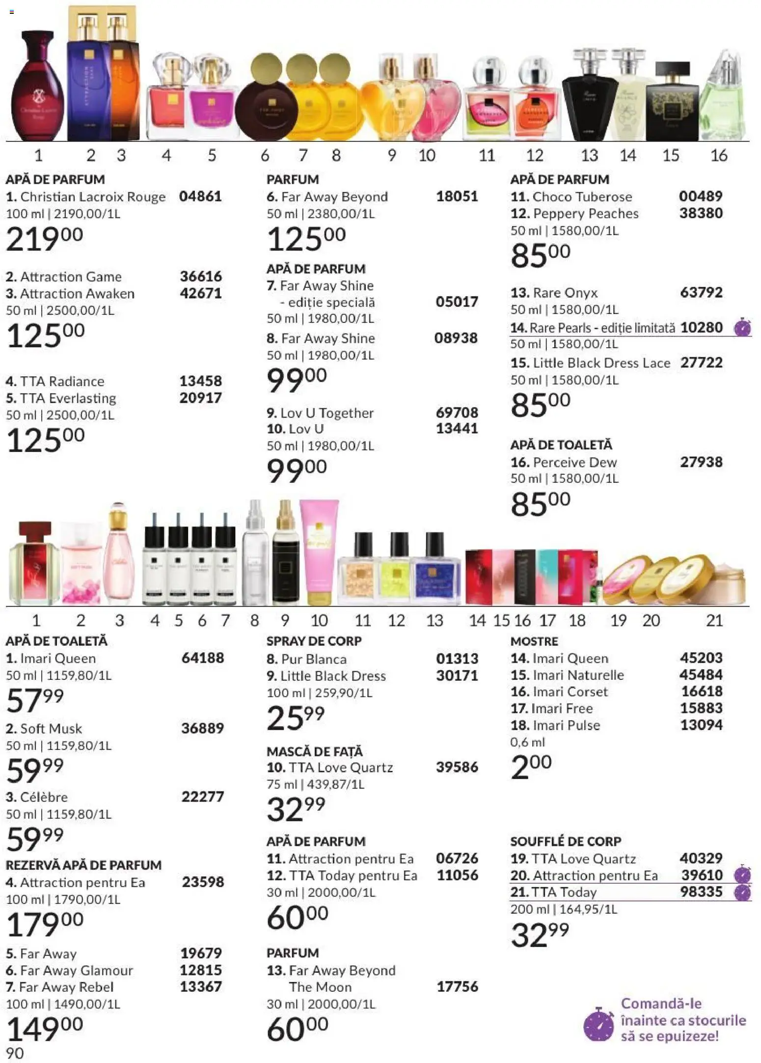 Catalog Avon 1 - 30 August 2026 | Pagina 90 | Produse: Apă de parfum, Toaletă, Apă, Black