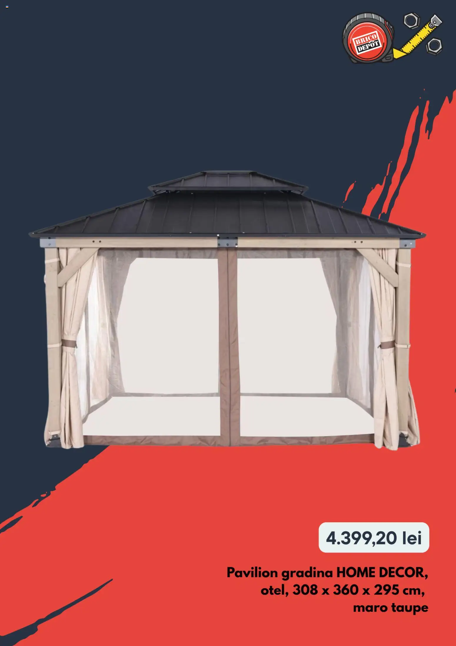 Catalog Brico Depot 20 August - 1 Septembrie 2026 | Pagina 5 | Produse: Gradina, Pavilion