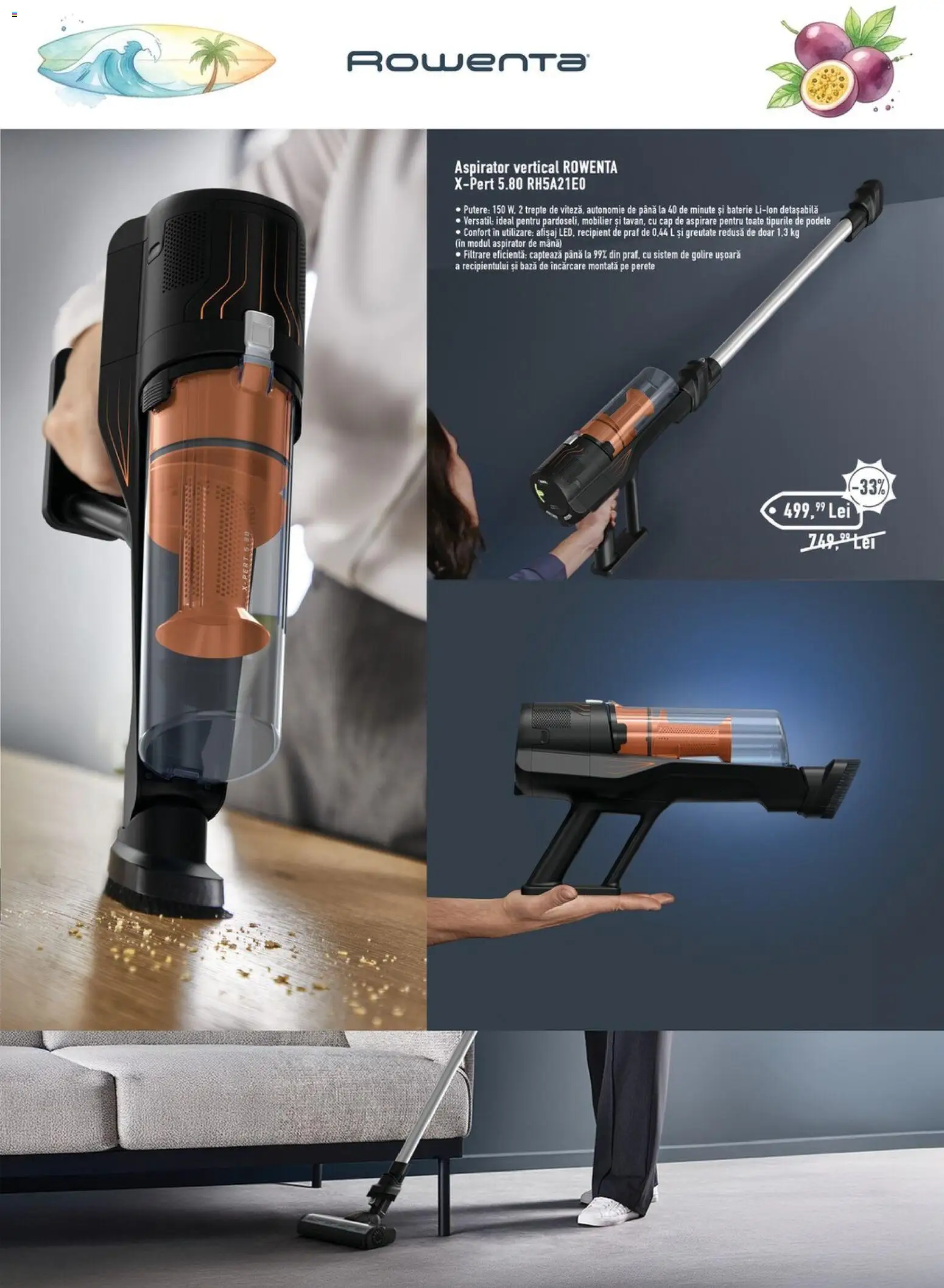 Catalog Carrefour 14 August - 17 Septembrie 2026 | Pagina 12 | Produse: Aspirator vertical, Aspirator, Baterie