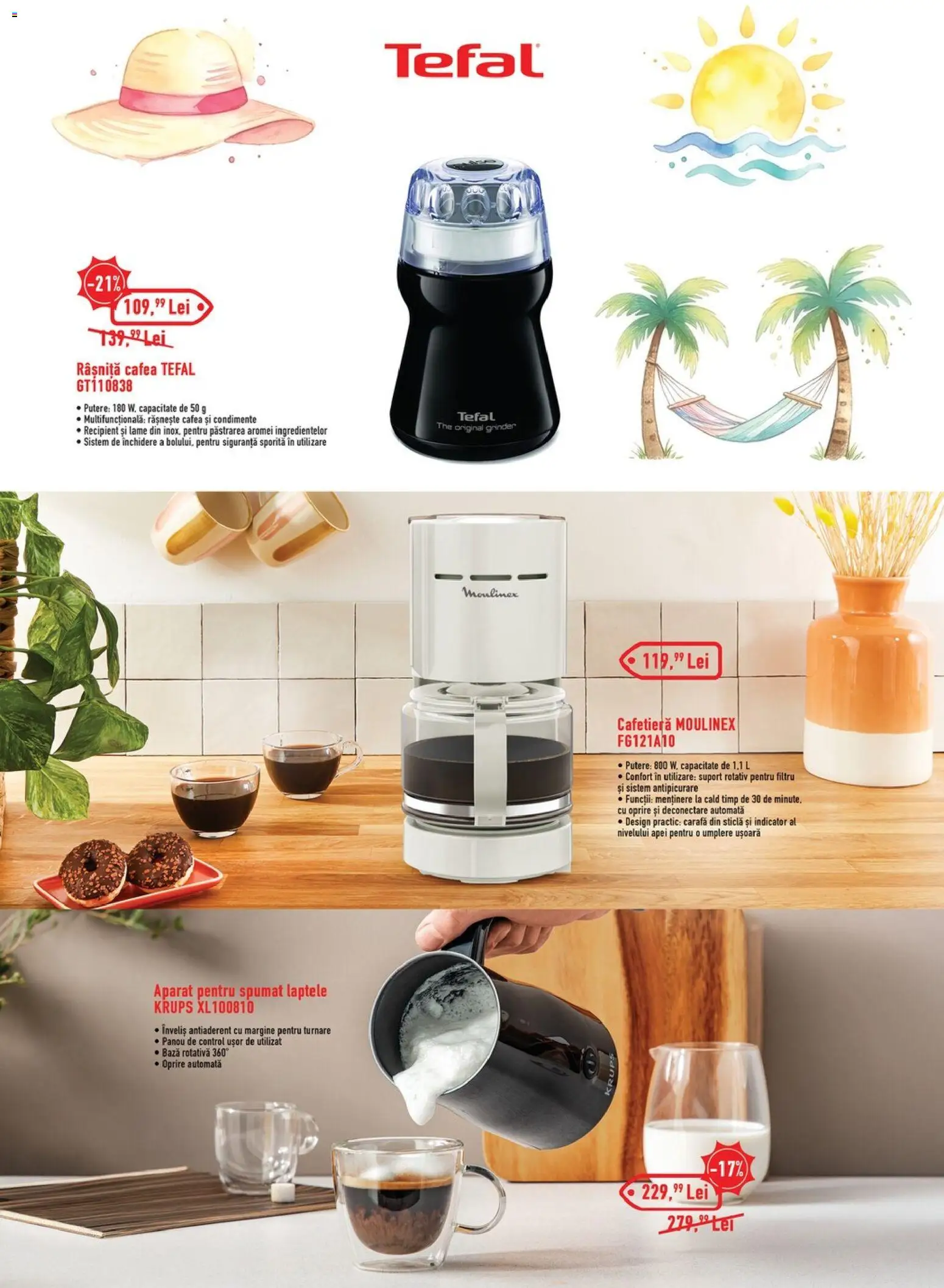 Catalog Carrefour 14 August - 17 Septembrie 2026 | Pagina 3 | Produse: Cafetieră, Aparat, Carafă, Suport
