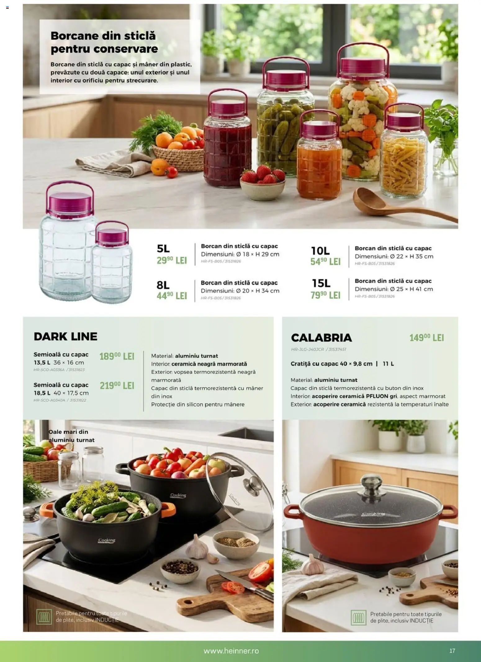 Catalog Carrefour 12 August - 17 Septembrie 2026 | Pagina 17 | Produse: Cratiță, Vopsea, Borcan, Sticla cu capac