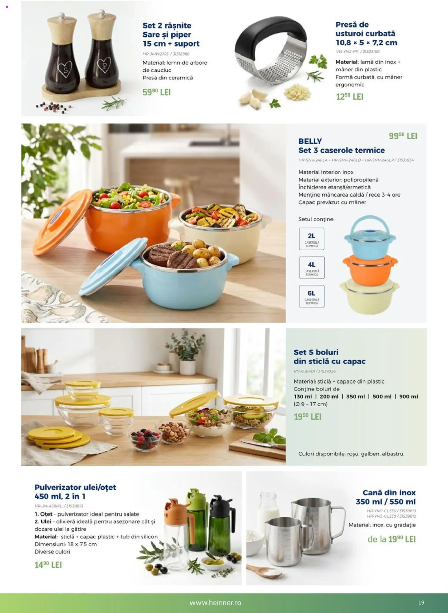 Catalog Carrefour 12 August - 17 Septembrie 2026 | Pagina 19 | Produse: Caserola, Ulei, Suport, Usturoi