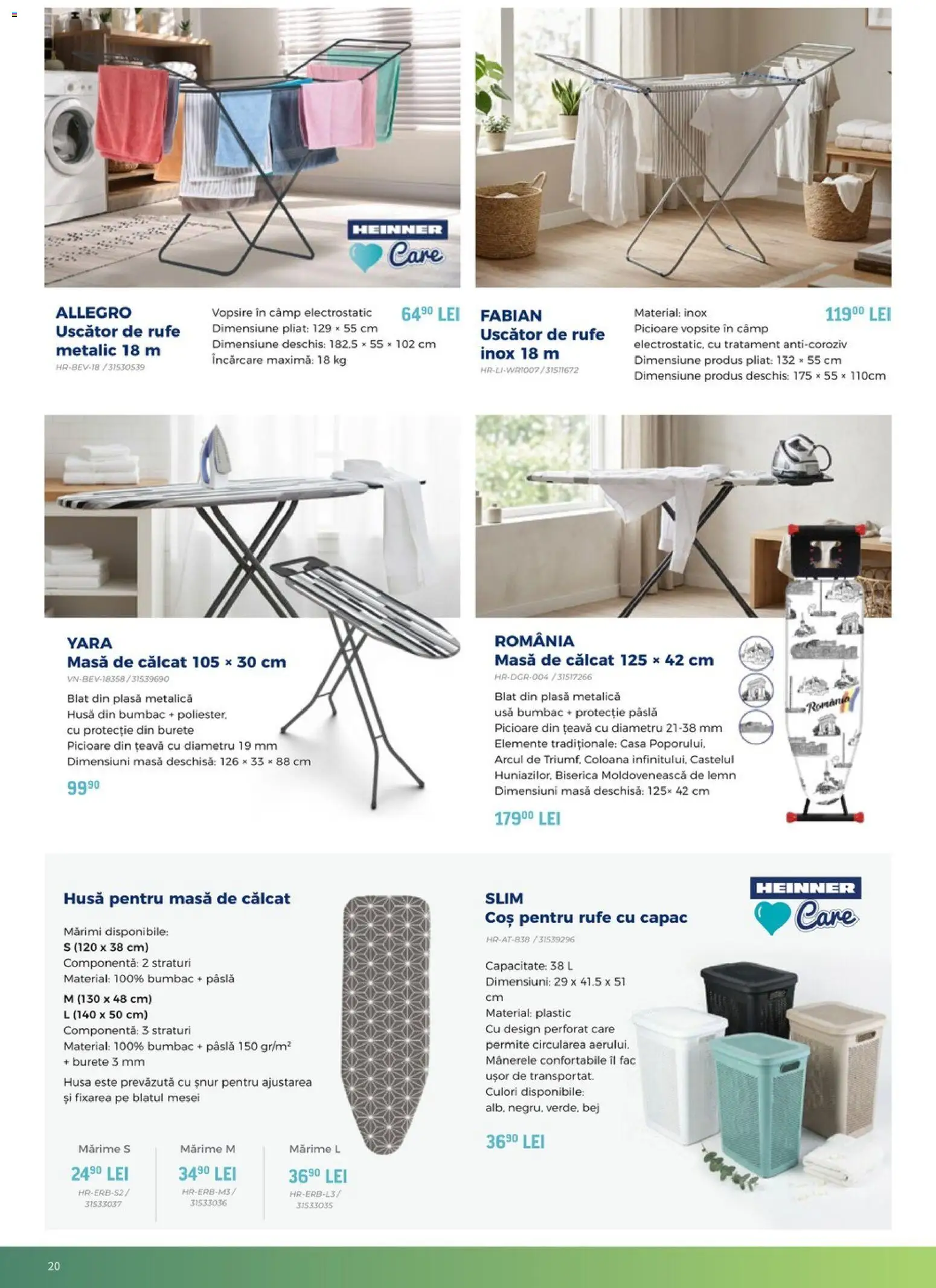 Catalog Carrefour 12 August - 17 Septembrie 2026 | Pagina 20 | Produse: Uscător de Rufe, Burete, Țeavă, Ușă