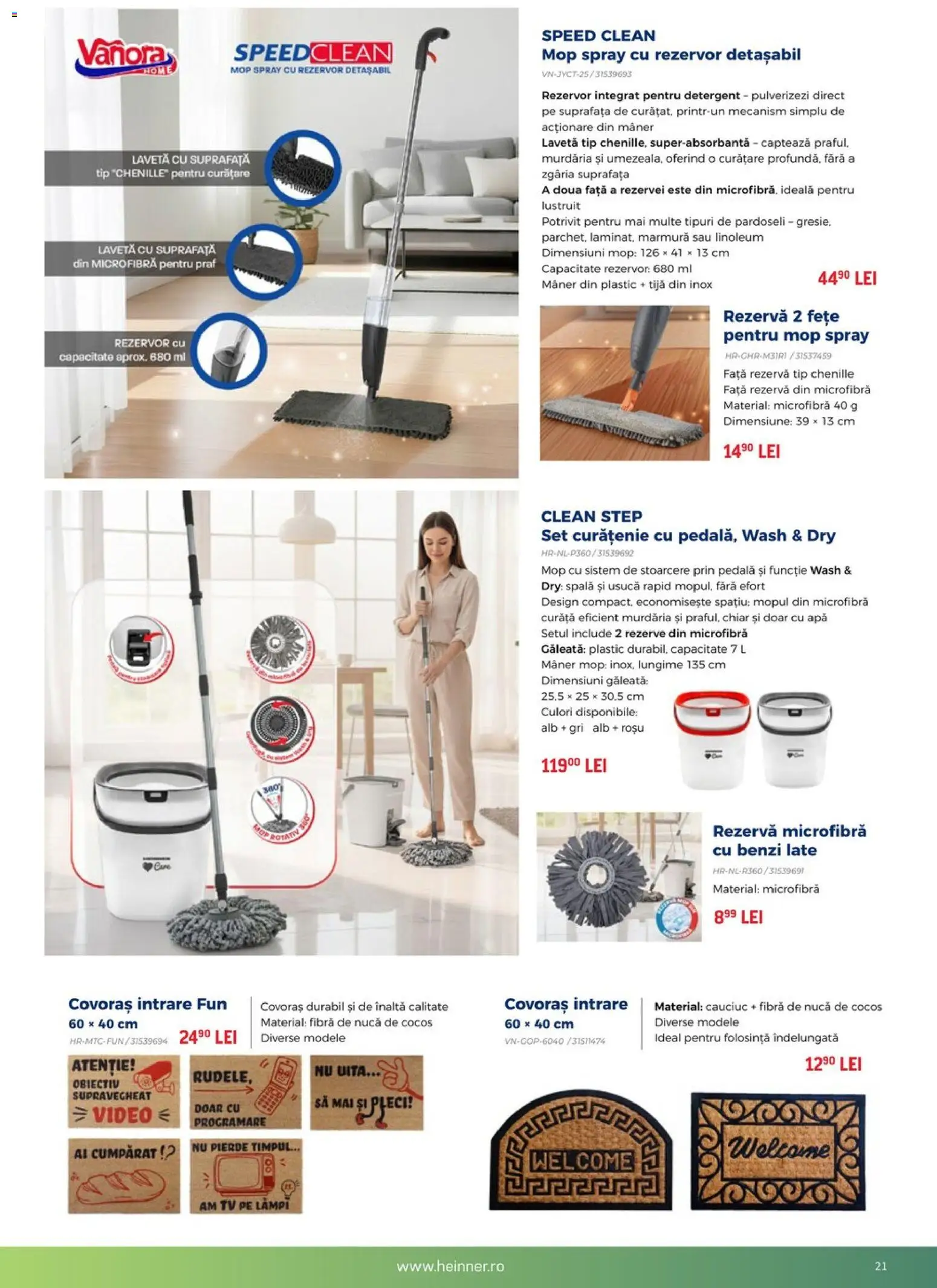 Catalog Carrefour 12 August - 17 Septembrie 2026 | Pagina 21 | Produse: Video, Clean, Mâner, Covoraș Intrare