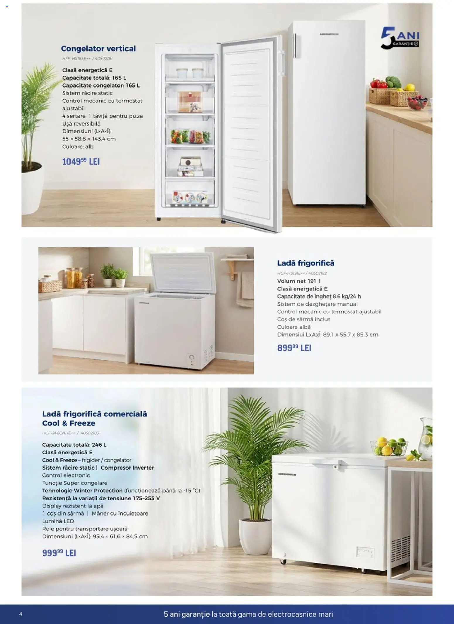 Catalog Carrefour 12 August - 17 Septembrie 2026 | Pagina 4 | Produse: Alba, Frigider, LED, Apă
