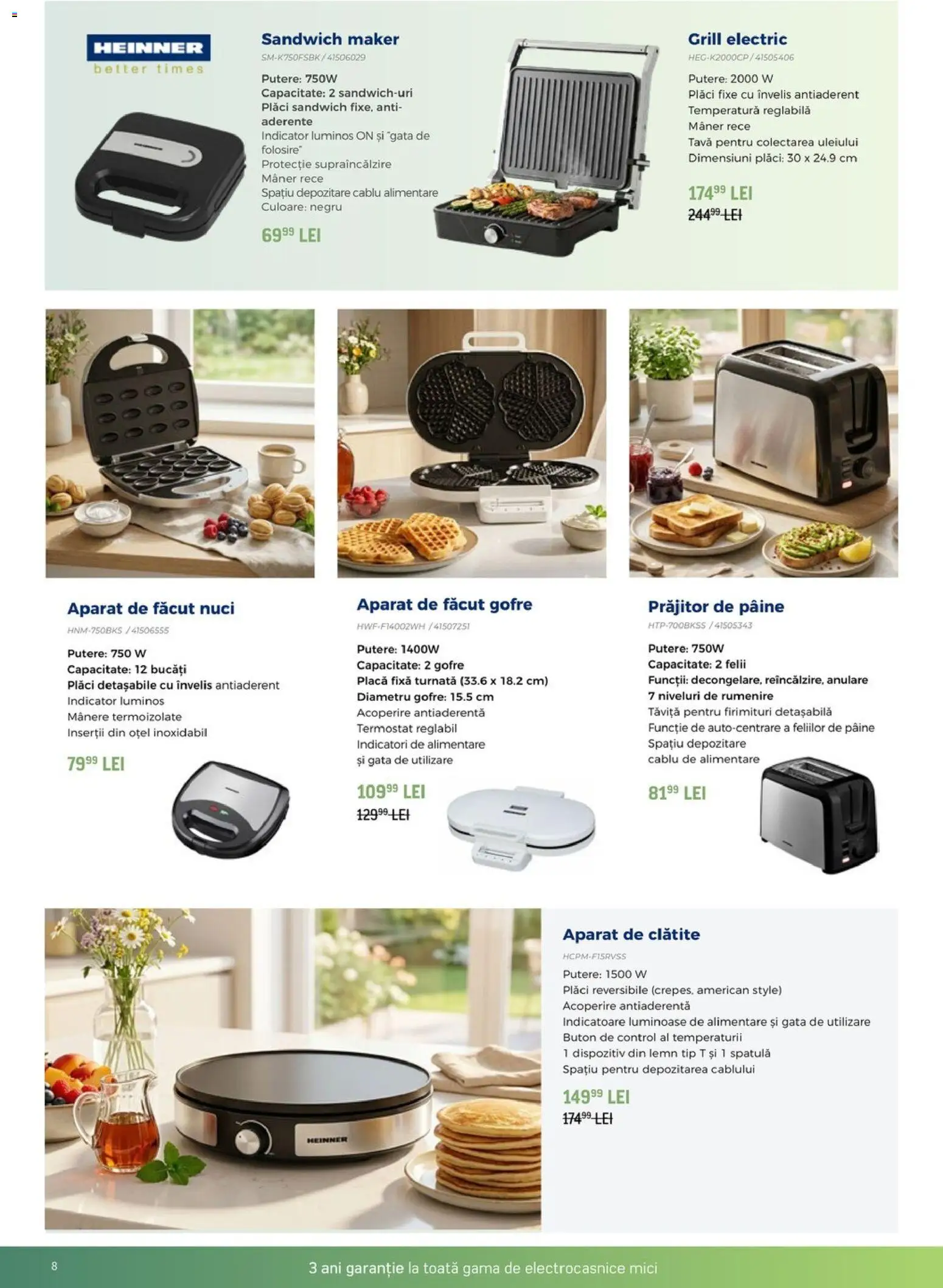 Catalog Carrefour 12 August - 17 Septembrie 2026 | Pagina 8 | Produse: Mânere, Tava, Tip, Prăjitor de pâine