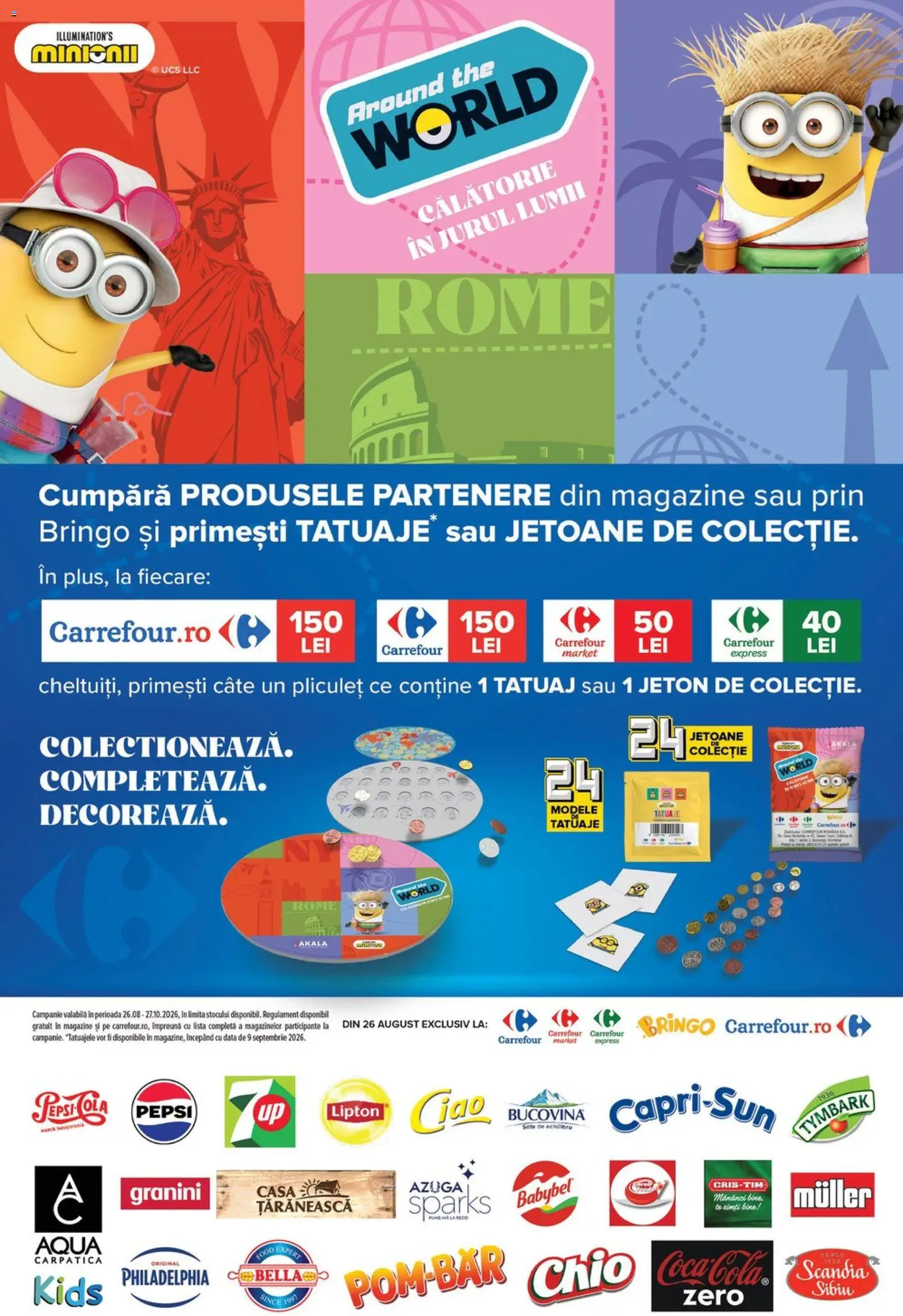 Catalog Carrefour 26 August - 7 Septembrie 2026 | Pagina 2 | Produse: Zero, Pepsi, Aqua Carpatica, Aqua