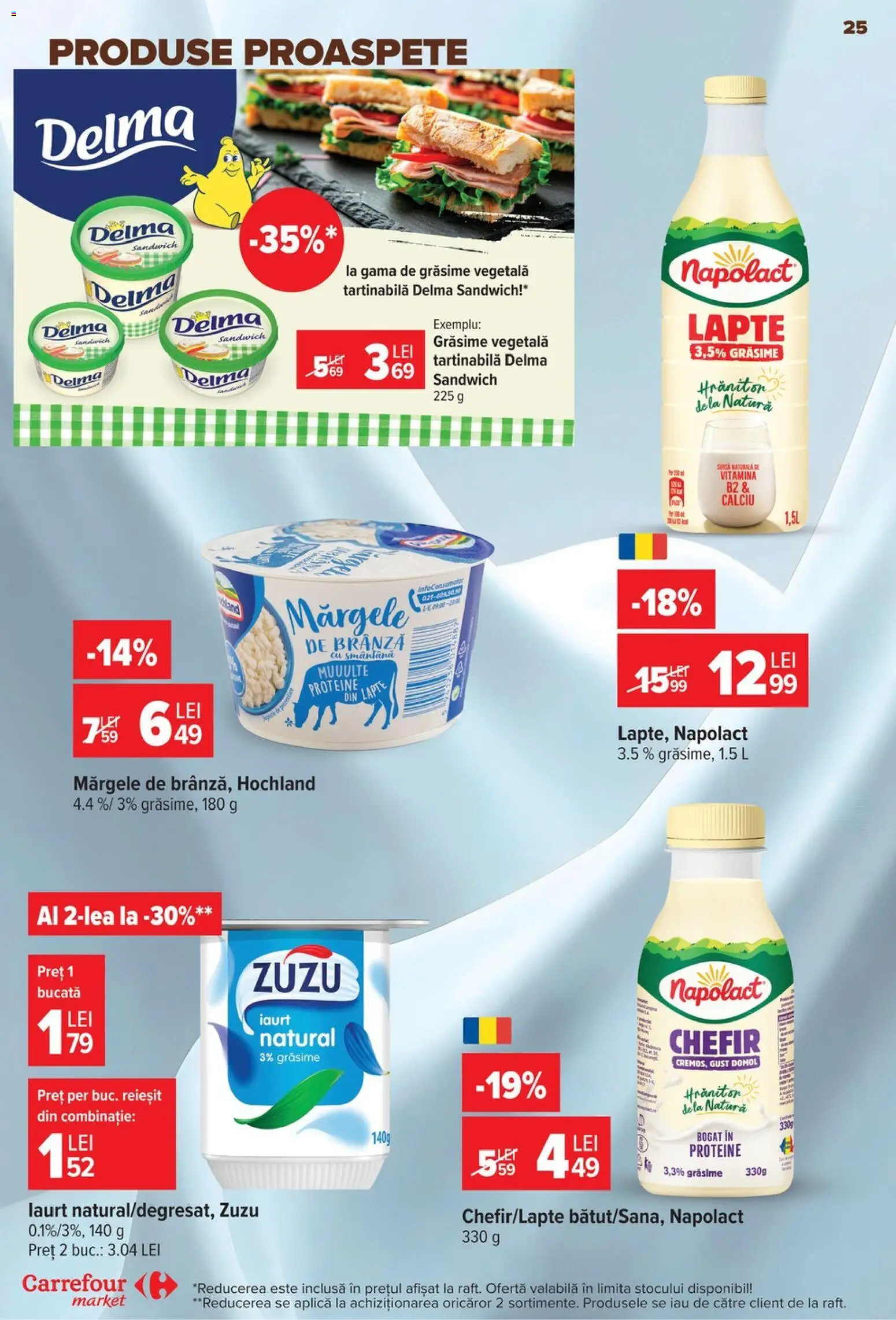 Catalog Carrefour 26 August - 7 Septembrie 2026 | Pagina 25 | Produse: Proteine, Aplică, Zuzu, Iaurt