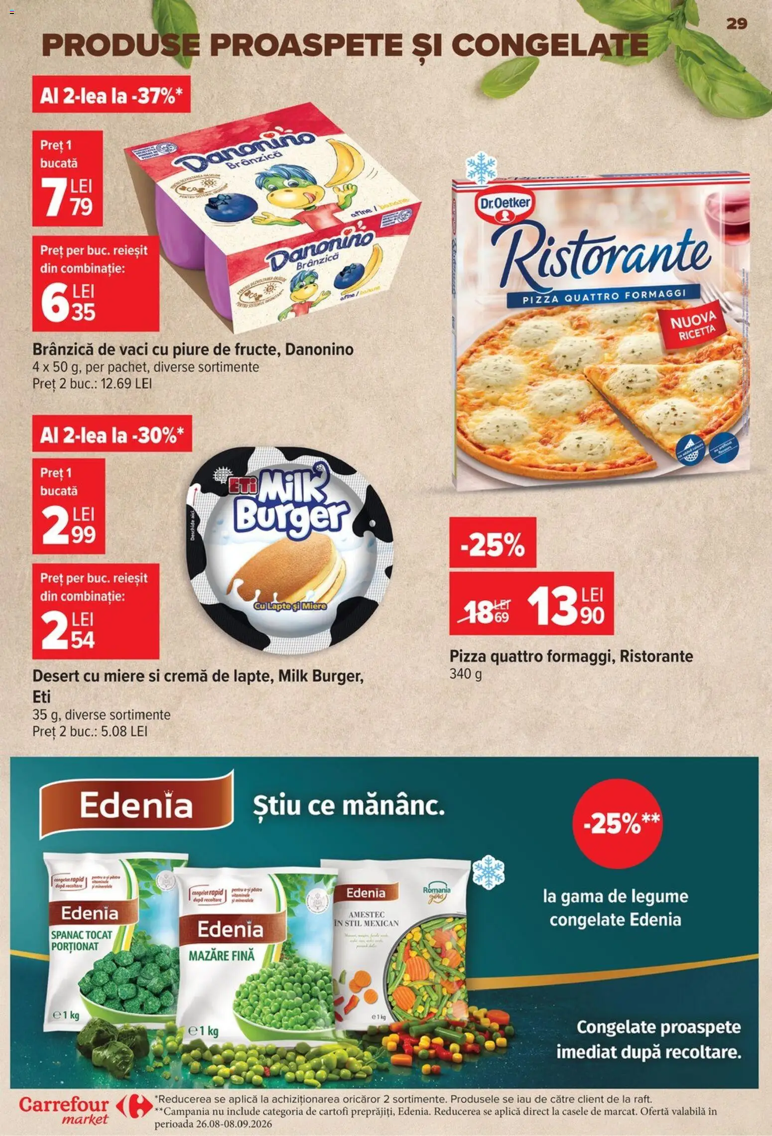 Catalog Carrefour 26 August - 7 Septembrie 2026 | Pagina 29 | Produse: Miere, Raft, Cartofi, Desert