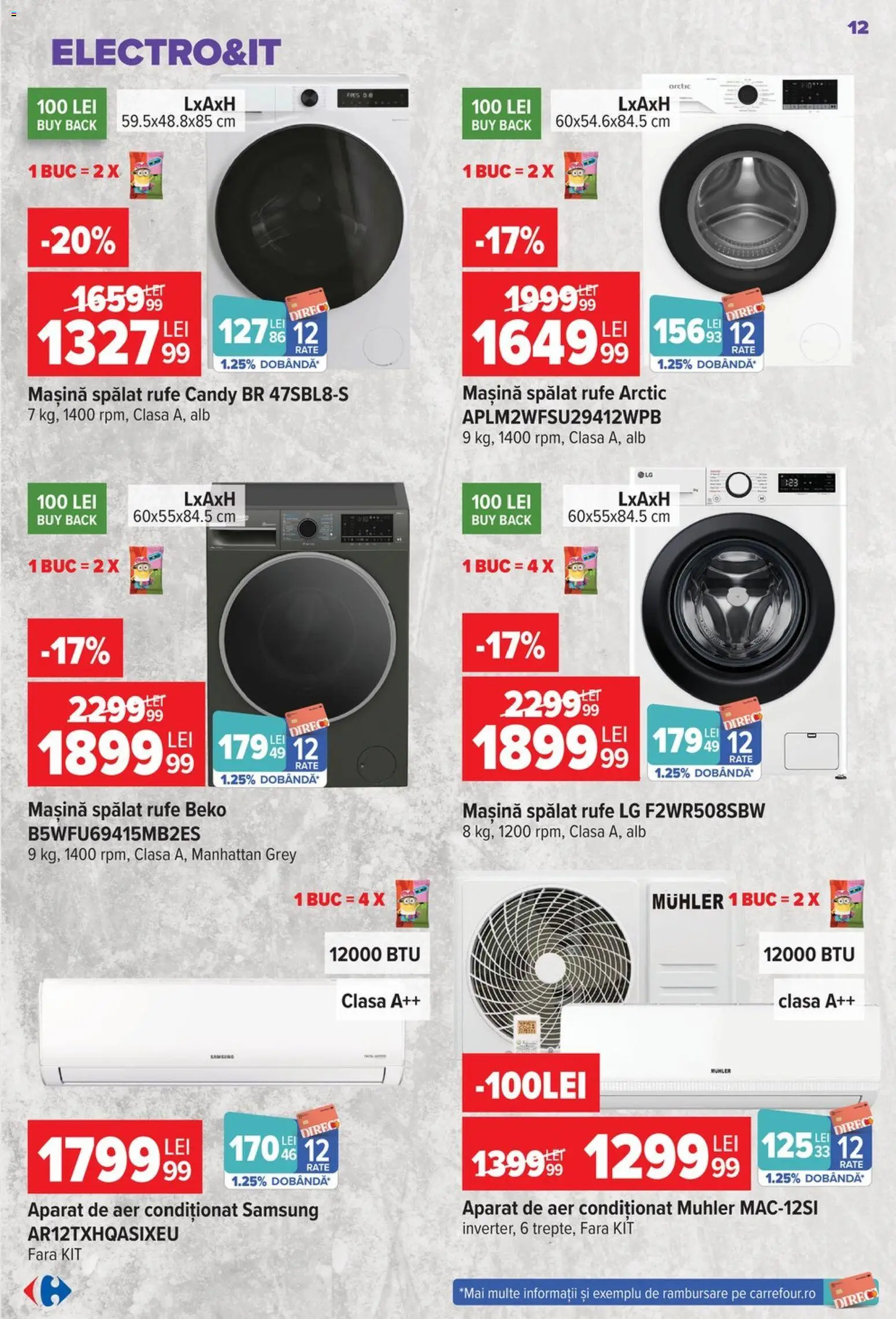 Catalog Carrefour 26 August - 7 Septembrie 2026 | Pagina 13 | Produse: Aer Condiționat, Grey, Aparat