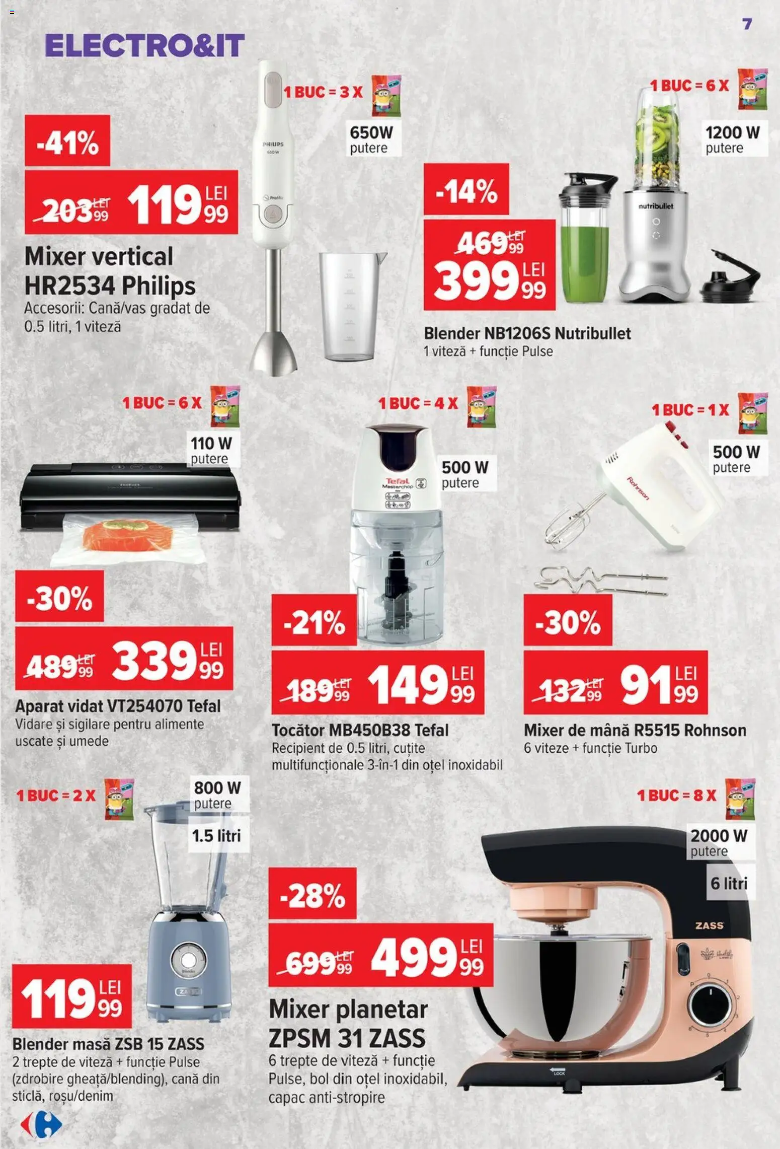 Catalog Carrefour 26 August - 7 Septembrie 2026 | Pagina 8 | Produse: Philips, Blender, Aparat, Tocător
