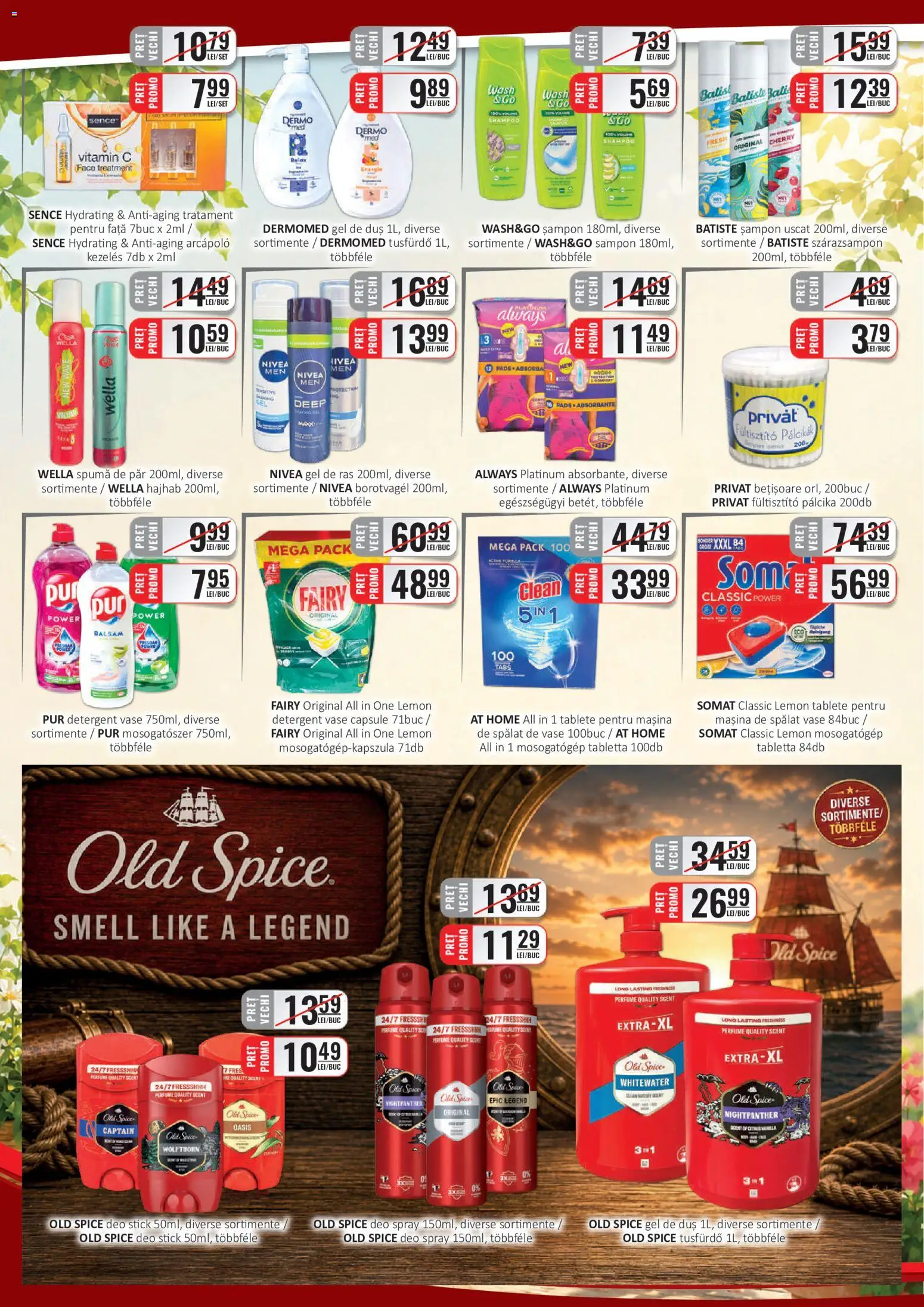 Catalog CBA 16 - 30 August 2026 | Pagina 6 | Produse: Nivea, Deo spray, Detergent, Șampon uscat