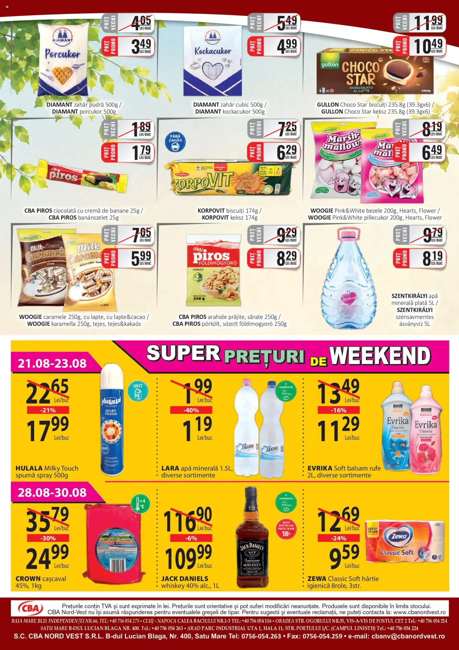 Catalog CBA 16 - 30 August 2026 | Pagina 8 | Produse: Balsam, Ciocolată, Apă, Caramele