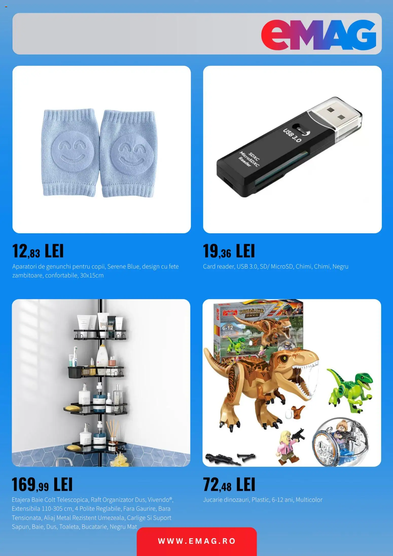 Catalog eMag 18 - 23 August 2026 | Pagina 2 | Produse: Usb, Raft, Organizator, Suport