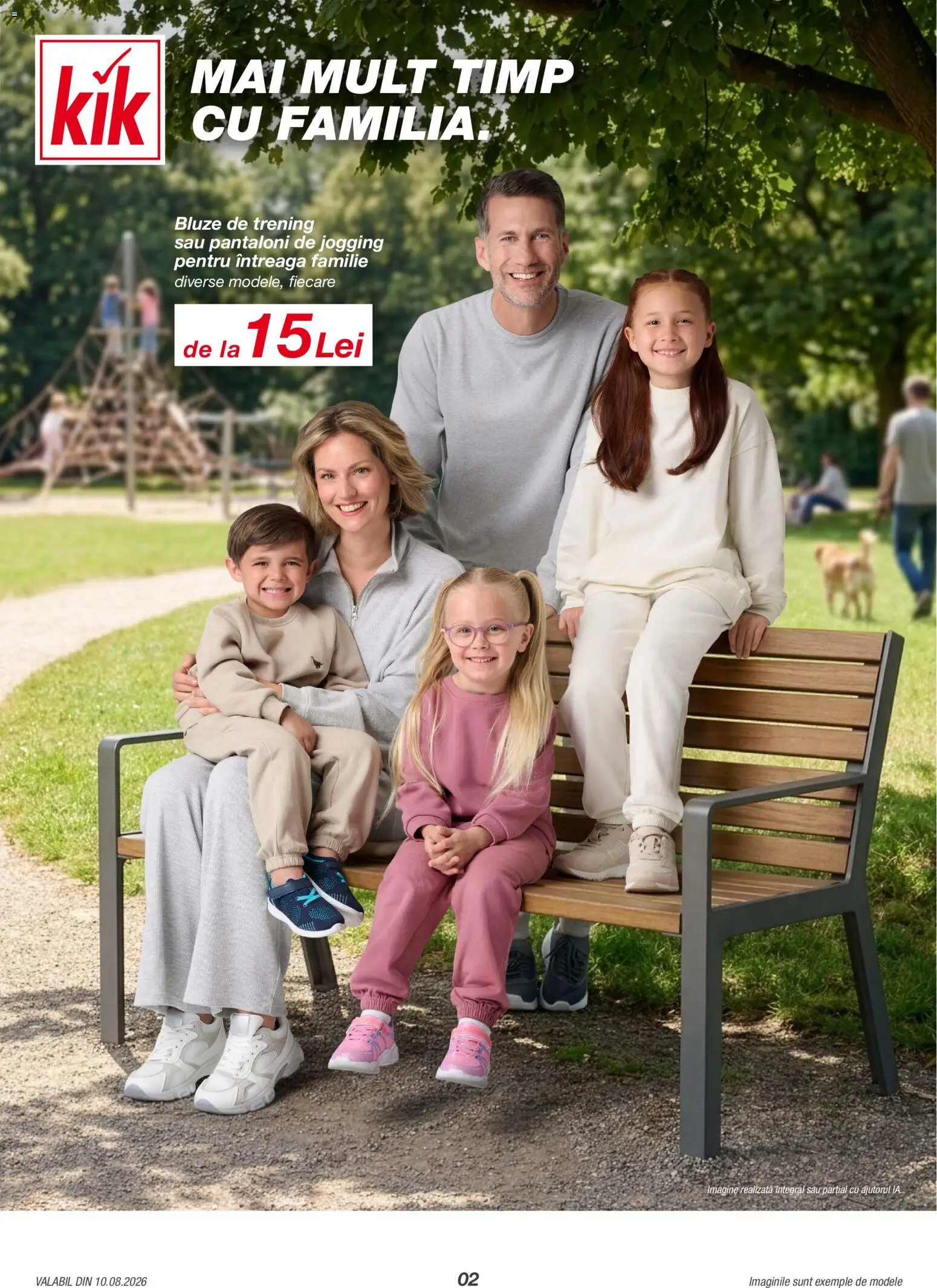 Catalog Kik 10 August - 5 Septembrie 2026 | Pagina 2 | Produse: Trening, Pantaloni