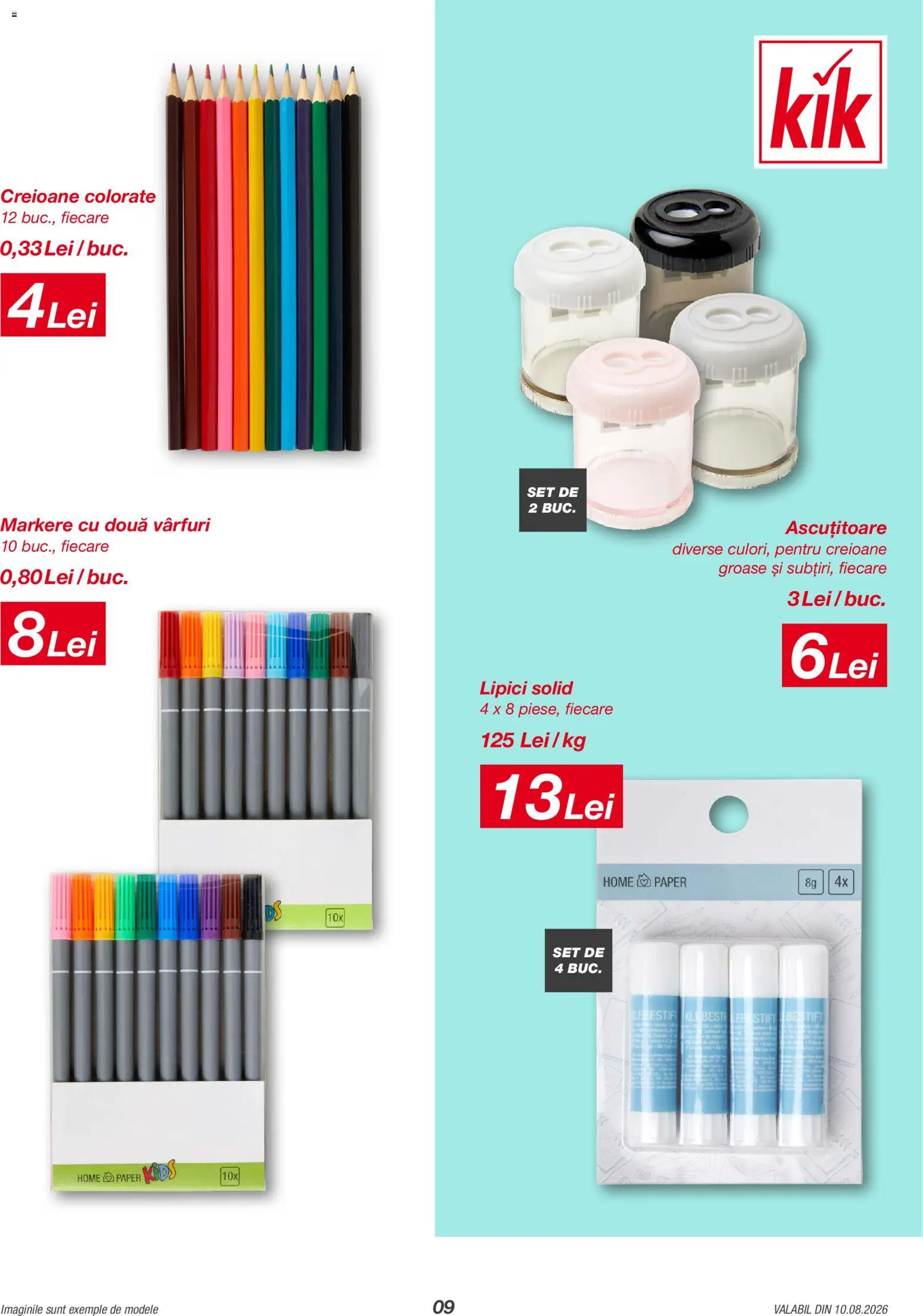 Catalog Kik 10 August - 5 Septembrie 2026 | Pagina 9 | Produse: Solid, Ascuțitoare