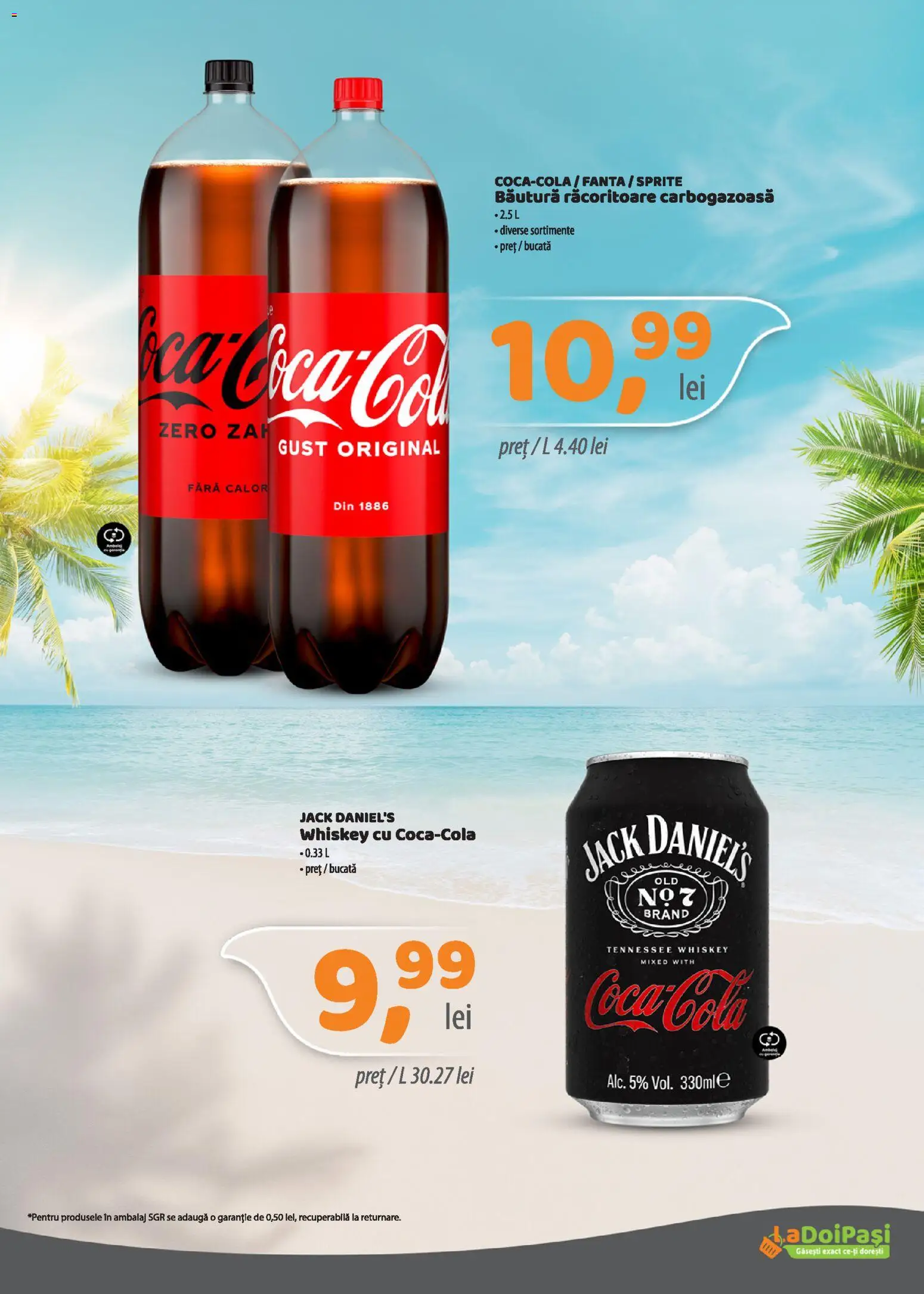 Catalog LaDoiPași 16 - 30 August 2026 | Pagina 9 | Produse: Zero, Bautura racoritoare, Cola, Coca cola