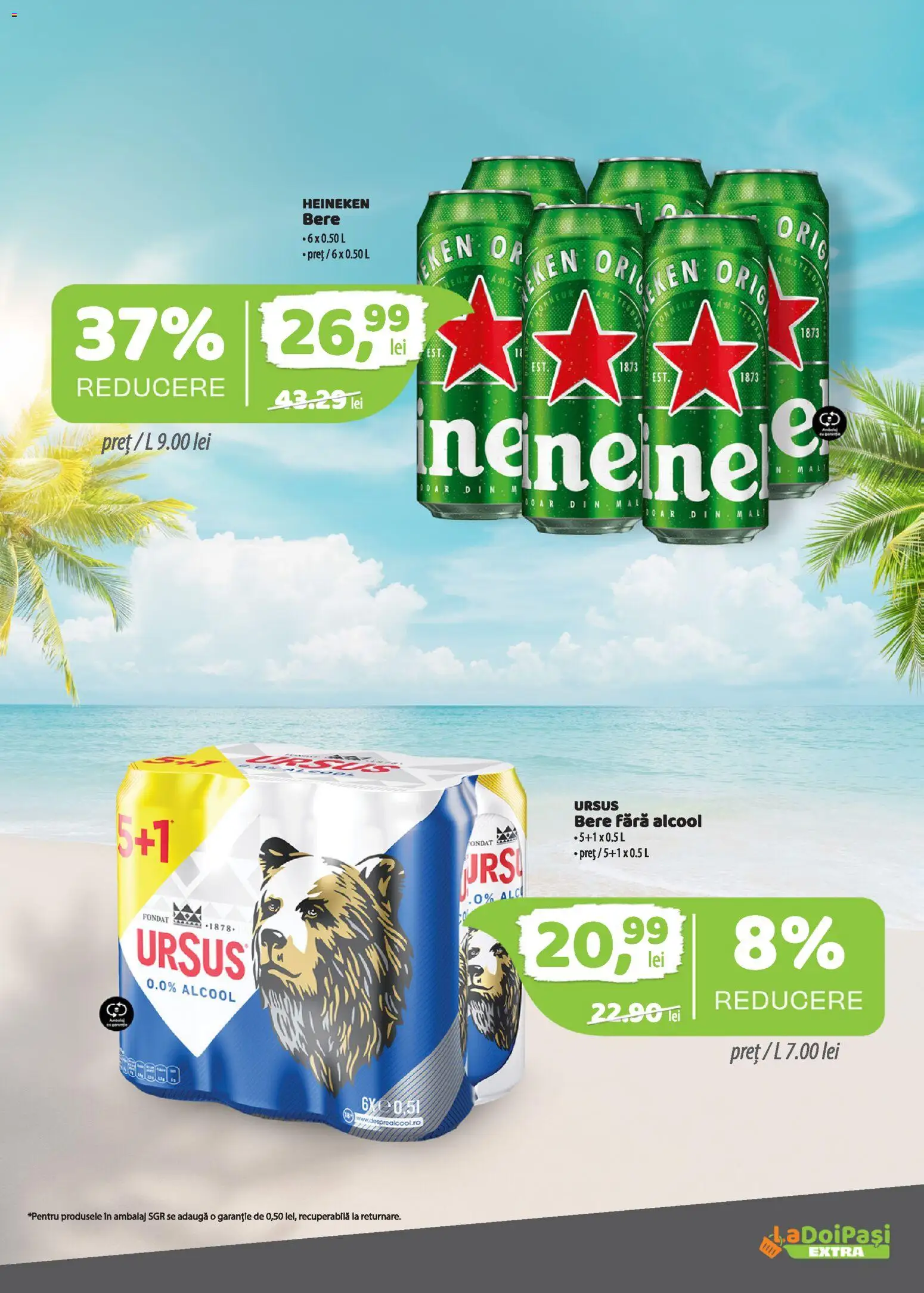 Catalog LaDoiPași 16 - 30 August 2026 | Pagina 10 | Produse: Ursus, Bere fara alcool, Bere
