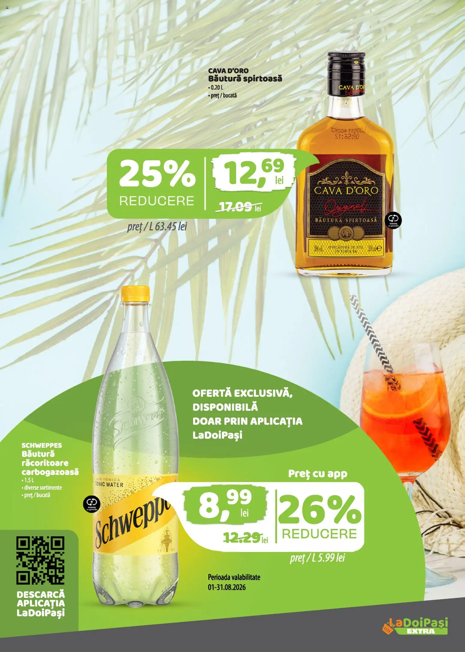 Catalog LaDoiPași 16 - 30 August 2026 | Pagina 11 | Produse: Bautura racoritoare, Schweppes