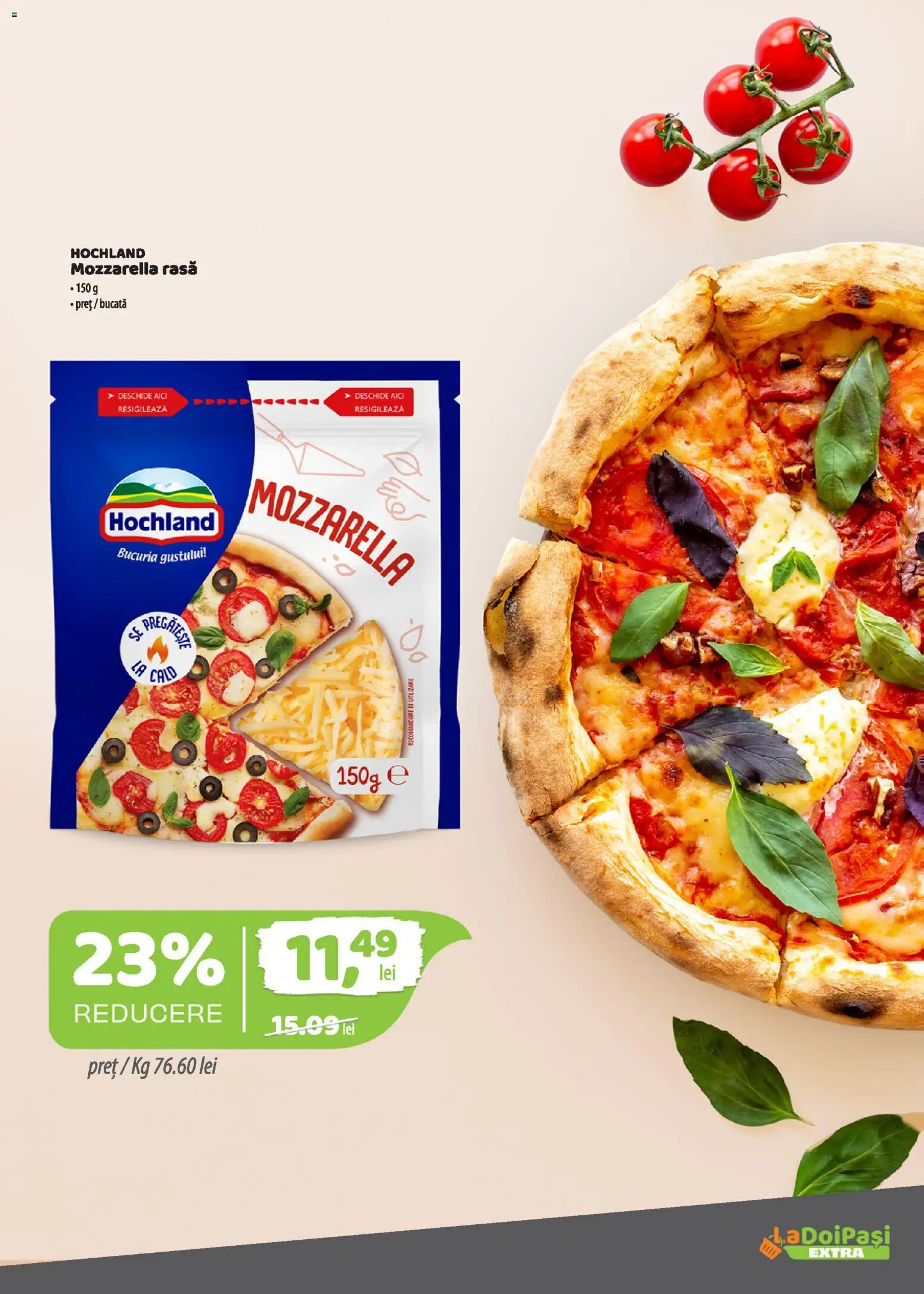 Catalog LaDoiPași 16 - 30 August 2026 | Pagina 3 | Produse: Mozzarella, Hochland